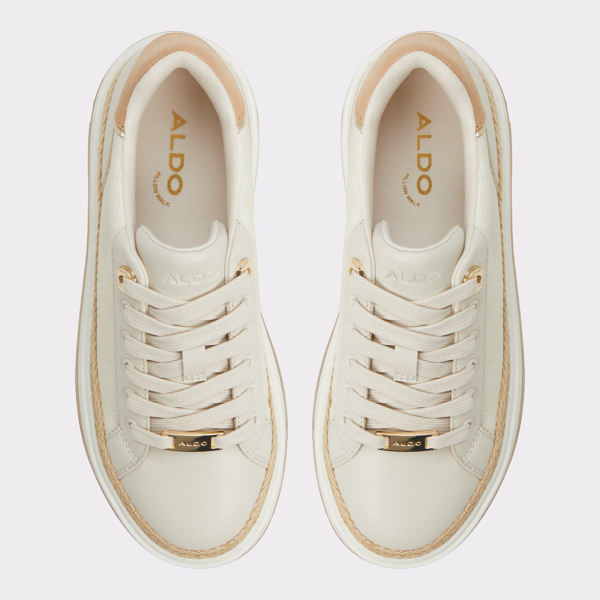 Garelia Cream Women's Platform and wedge sneakers | ALDO US Product Image