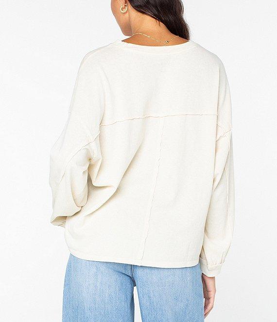 Roxy On My Mind Long Sleeve Knit T-Shirt Product Image