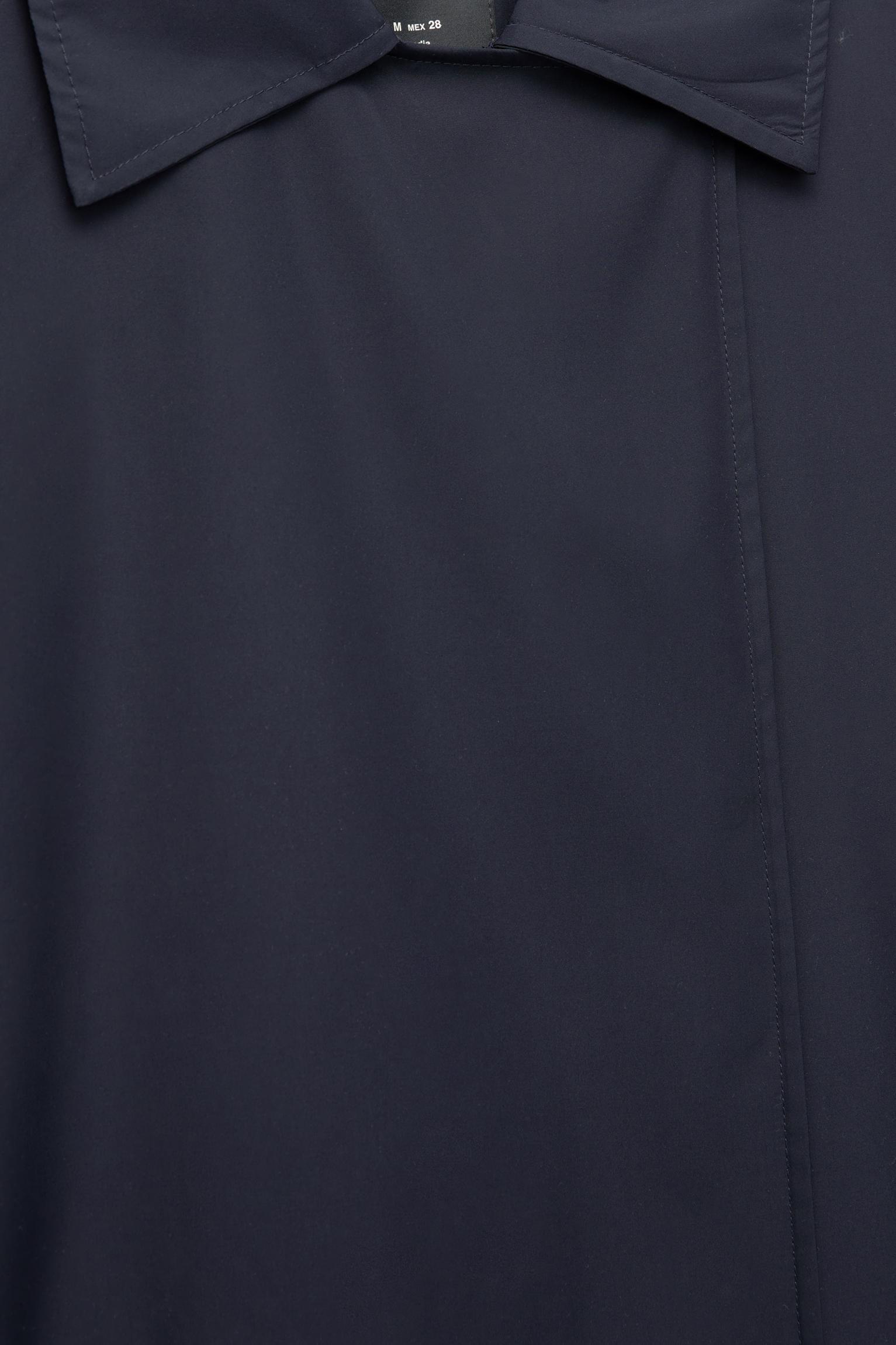 Long oversize trench coat Product Image