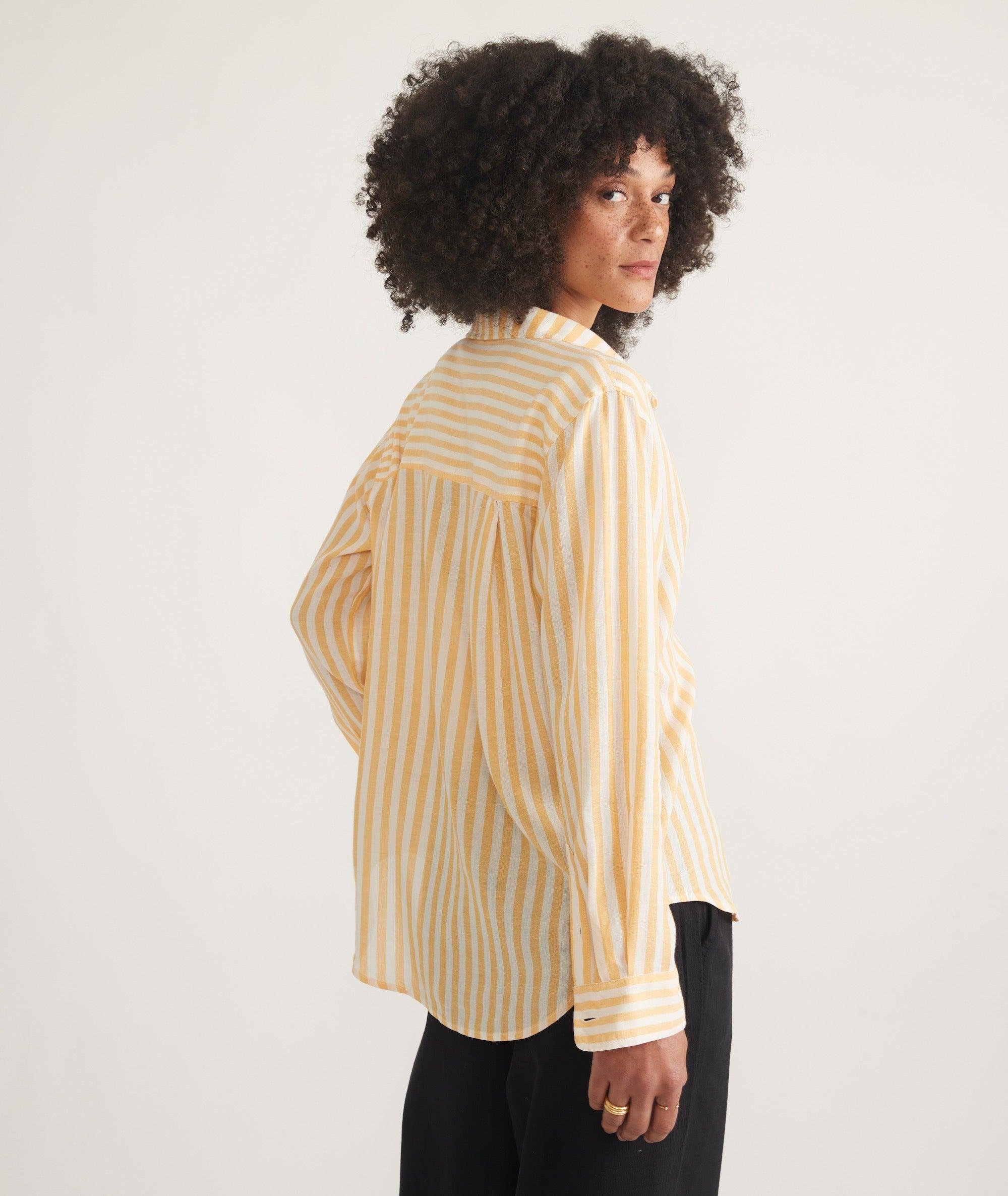 Abbey Linen Button Down Product Image