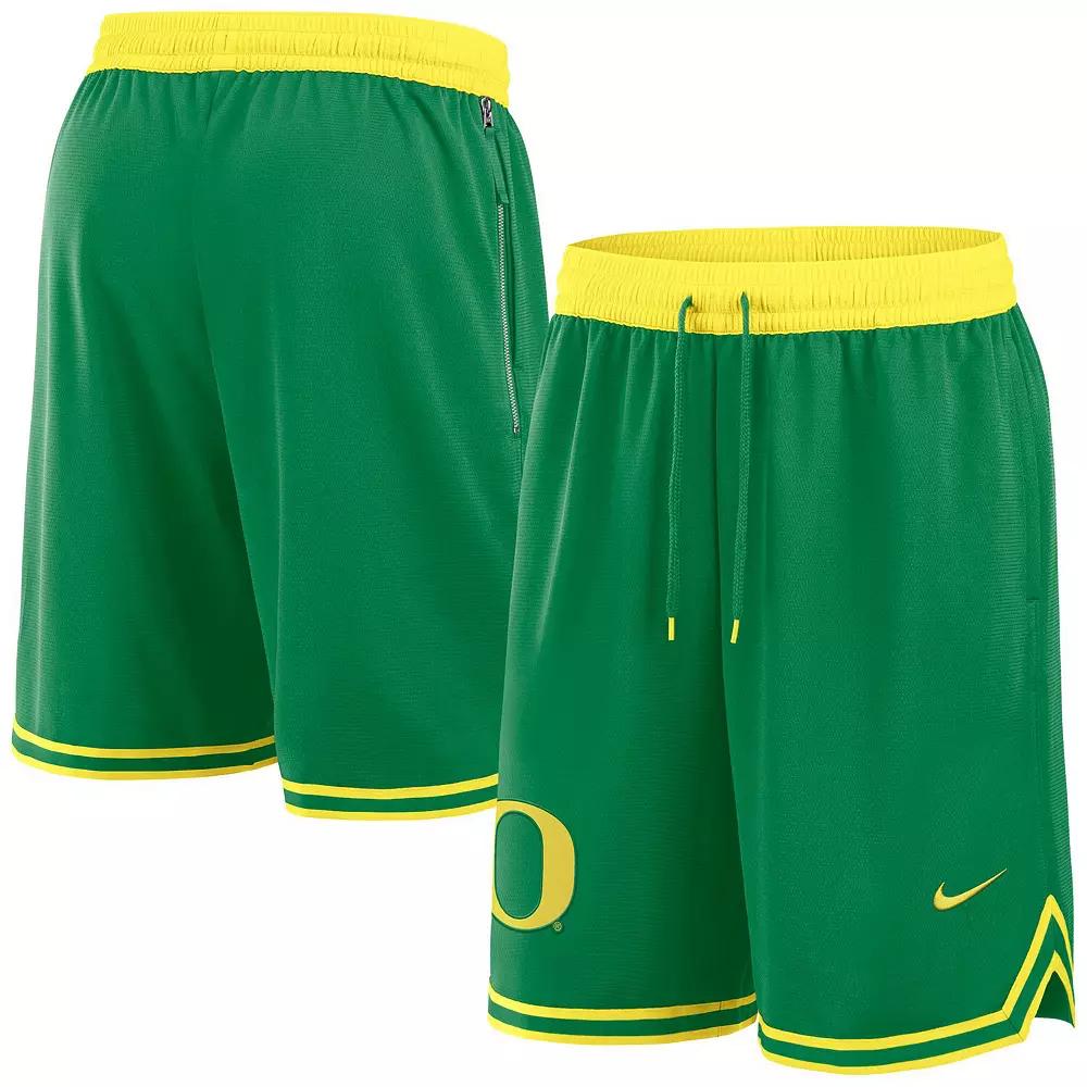 Men's  Nike Green Oregon Ducks Performance Basketball Shorts, Size: Small Product Image