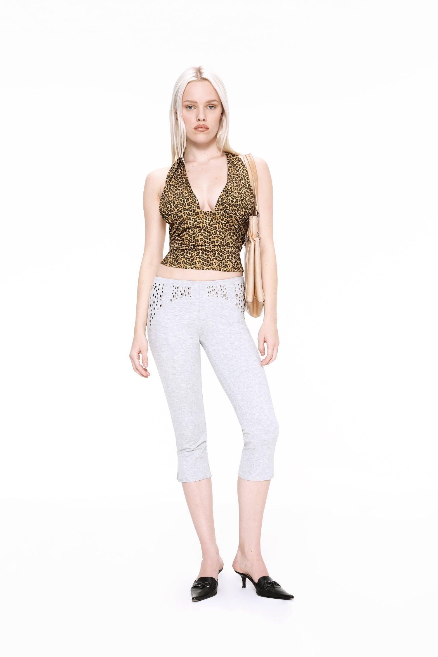 LUNA TOP - HEATHER GREY Product Image