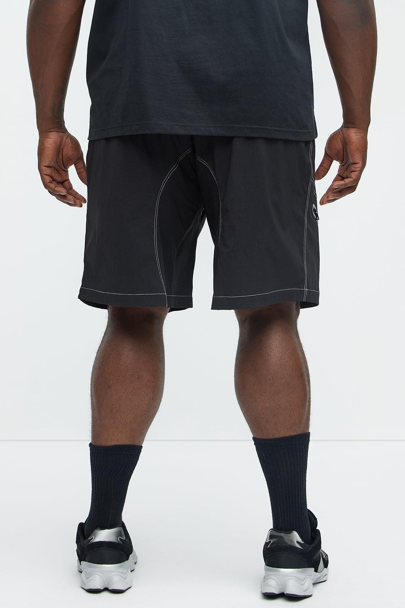 Snap Up Tech Shorts - Black Product Image