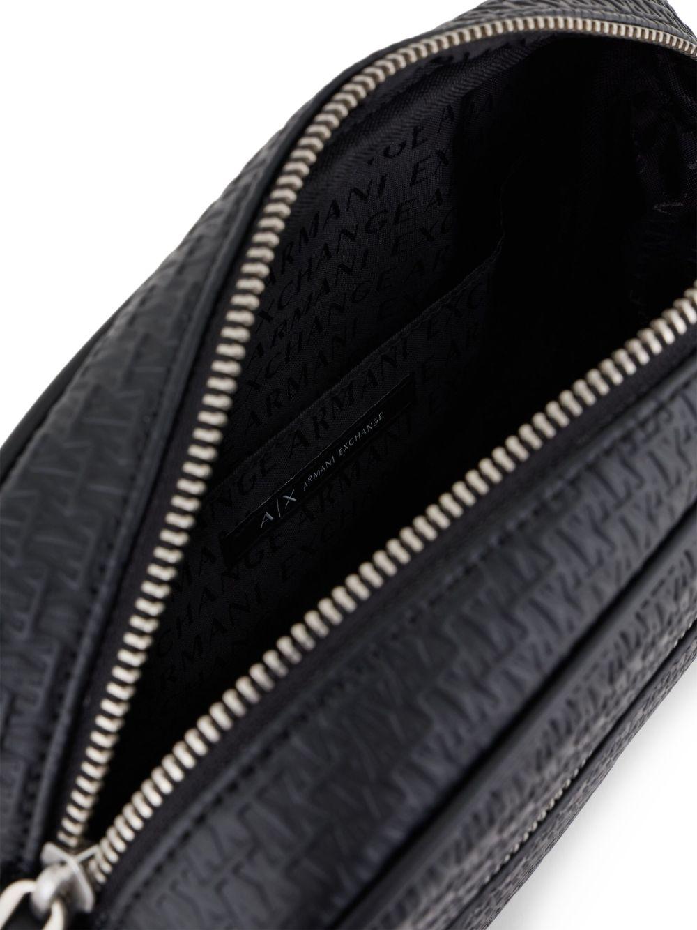 monogram-debossed messenger bag  Product Image