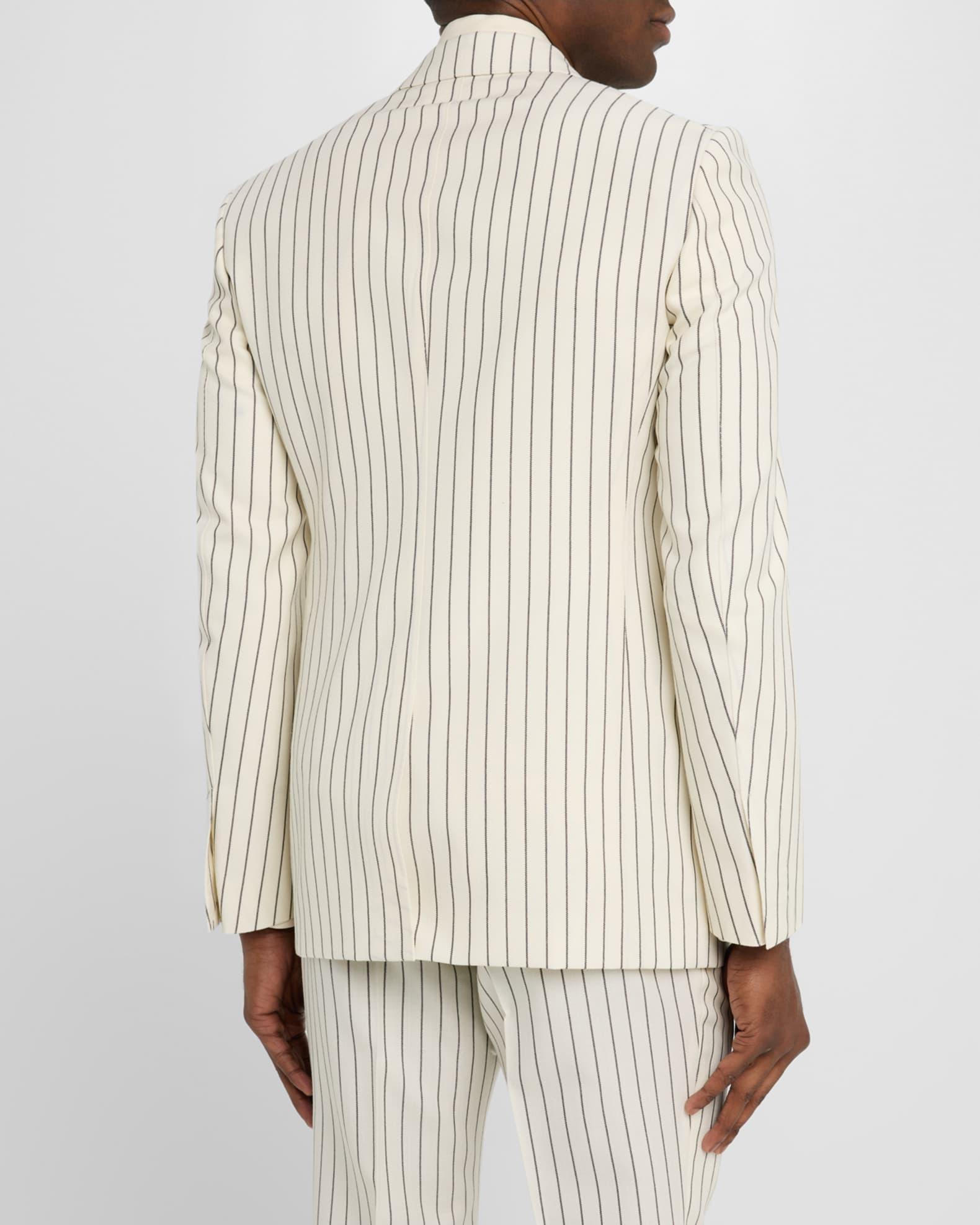 Men's Shelton Wool Pinstripe Suit Product Image