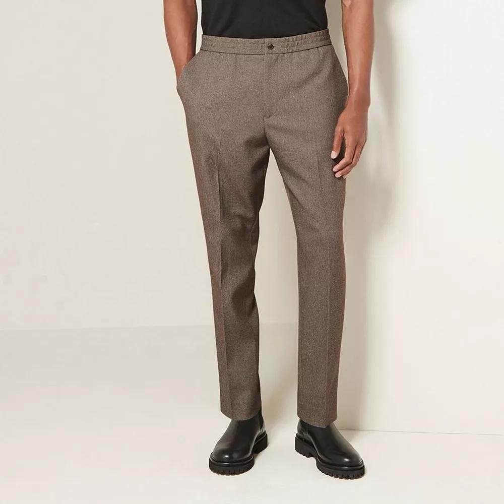 Men's NEXT Jogger Style Trouser Grey, Size: 30 Product Image