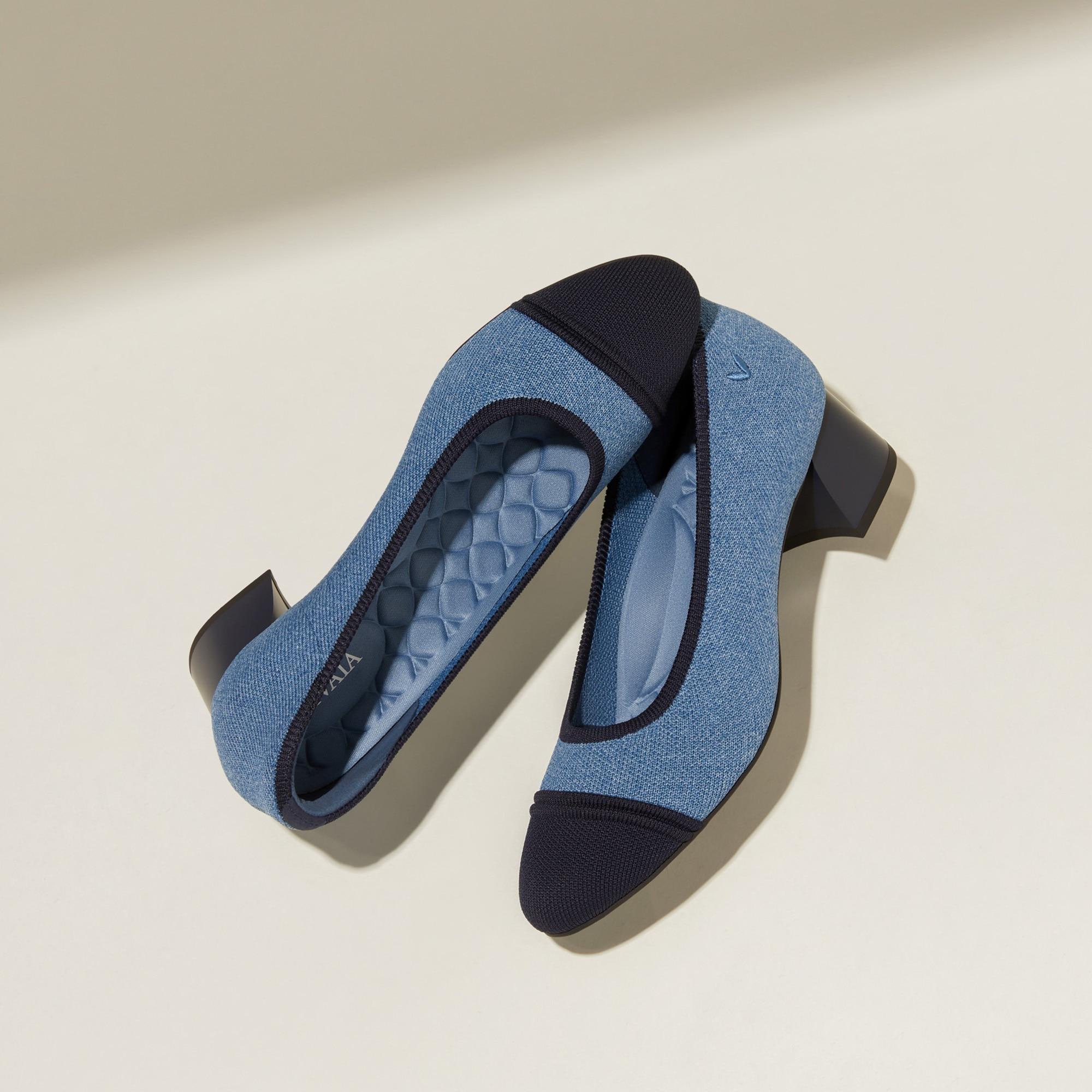 Almond-Toe  Chunky Heels (Julie Pro) Product Image