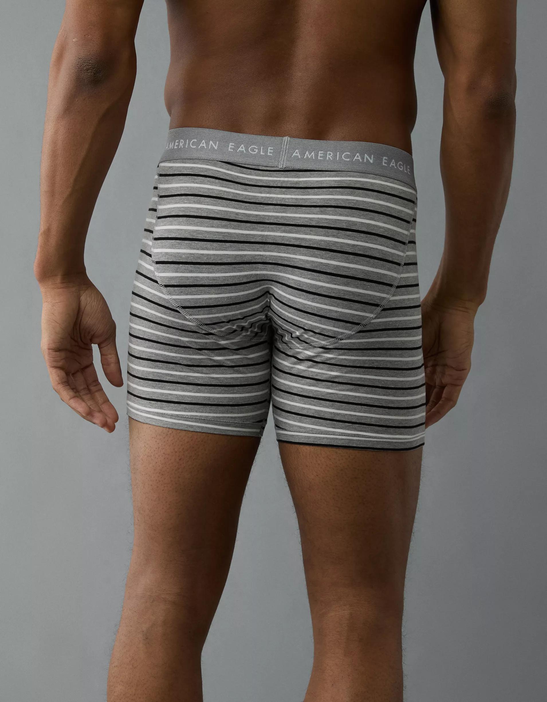 AEO Men's Striped 6" Classic Boxer Brief Product Image