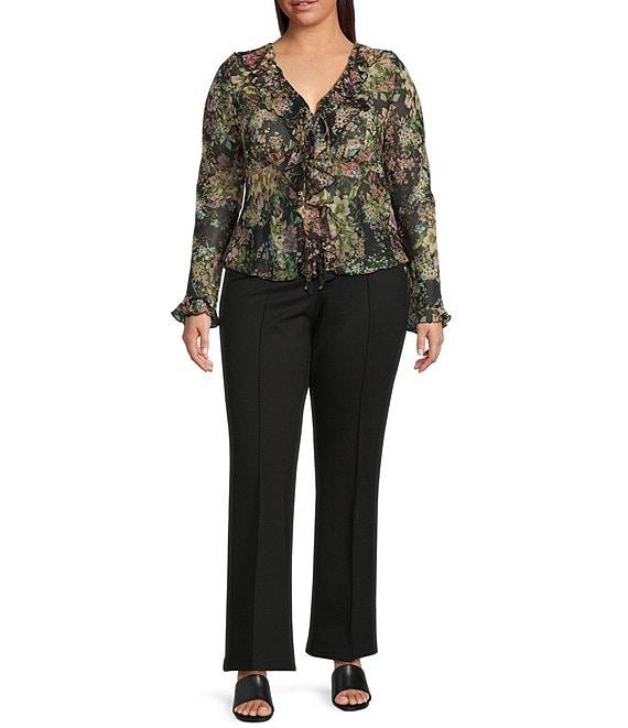 Lucy Paris Plus Size Jenden Flare Pants Product Image