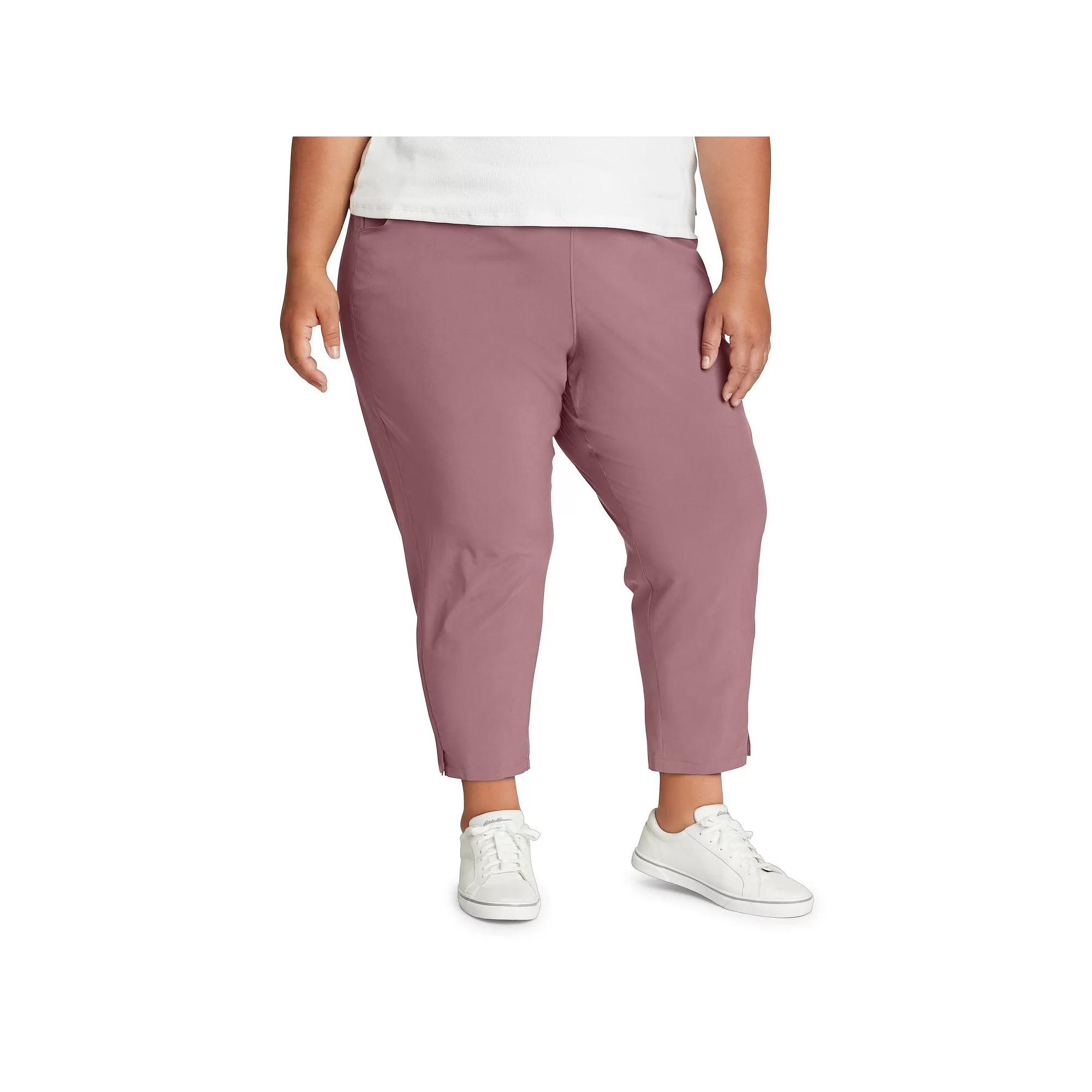Plus Size Eddie Bauer Departure Ankle Pants, Women's, Size: 2XL, Dusty Purple Product Image