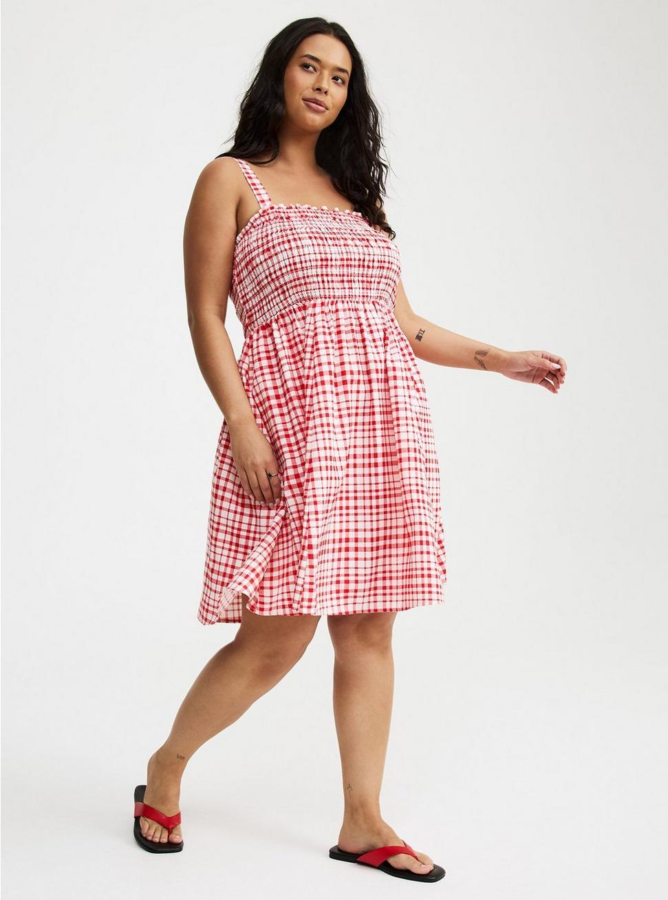 Smocked Tube Mini Dress Product Image