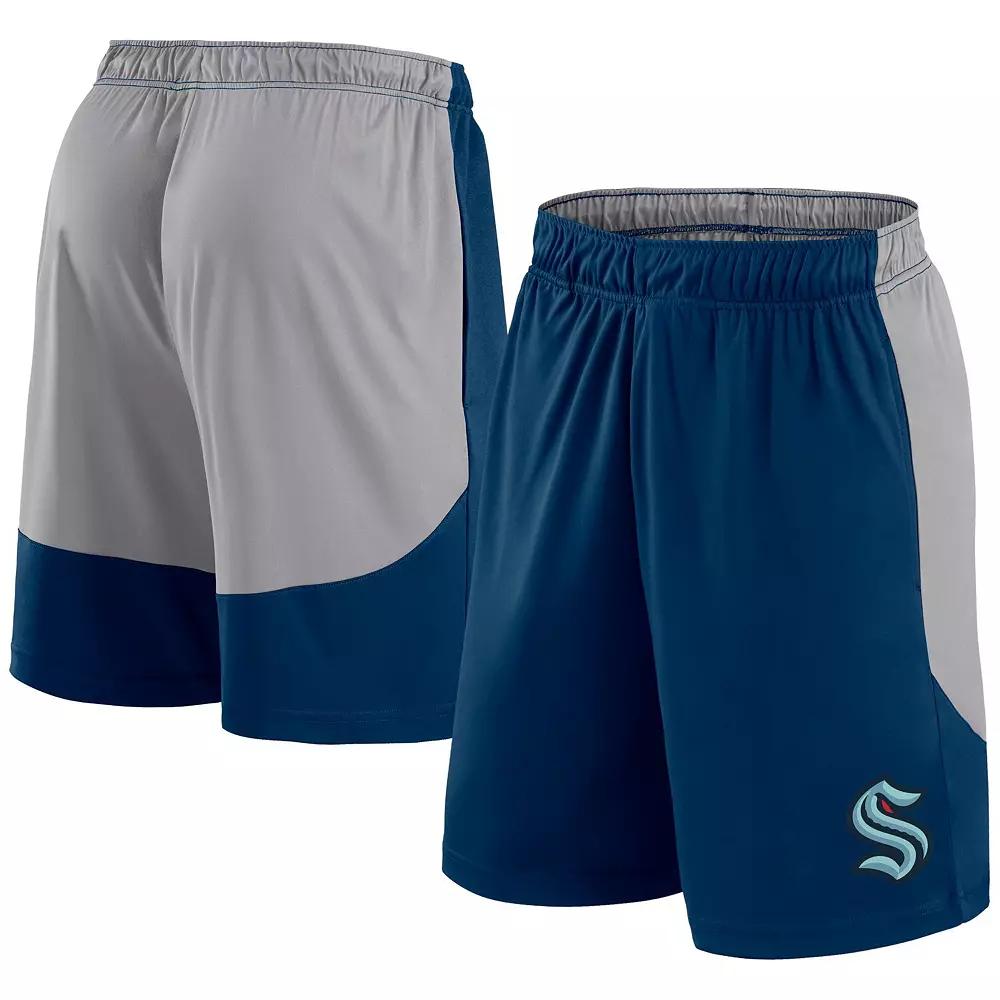 Men's Fanatics Royal/Gray Texas Rangers Go Hard Shorts,  Product Image
