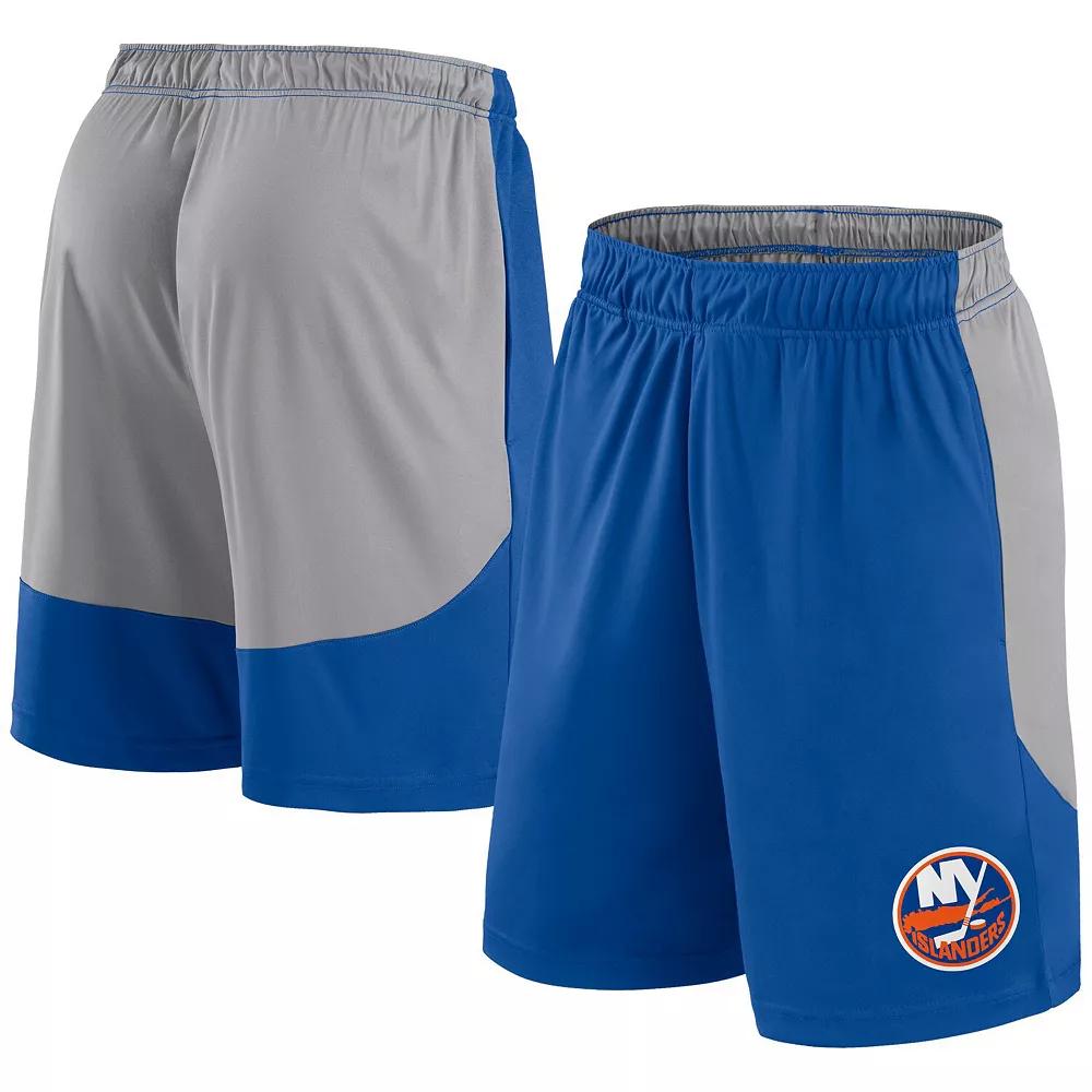 Men's Fanatics Blue New York Rangers Go Hard Shorts, Size: Medium, Ran Blue Product Image