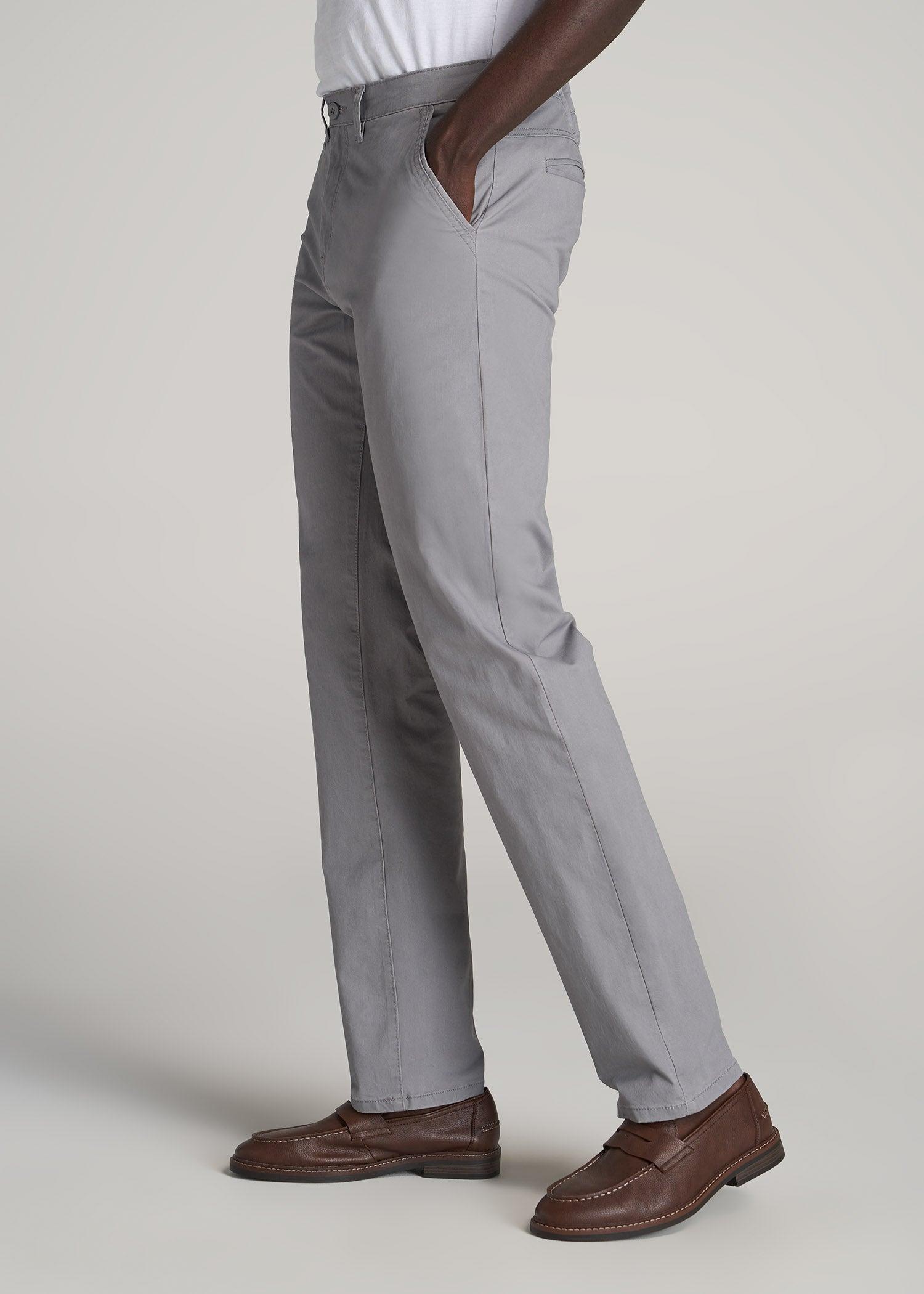 J1 STRAIGHT Leg Chinos for Tall Men in Chocolate Male Product Image