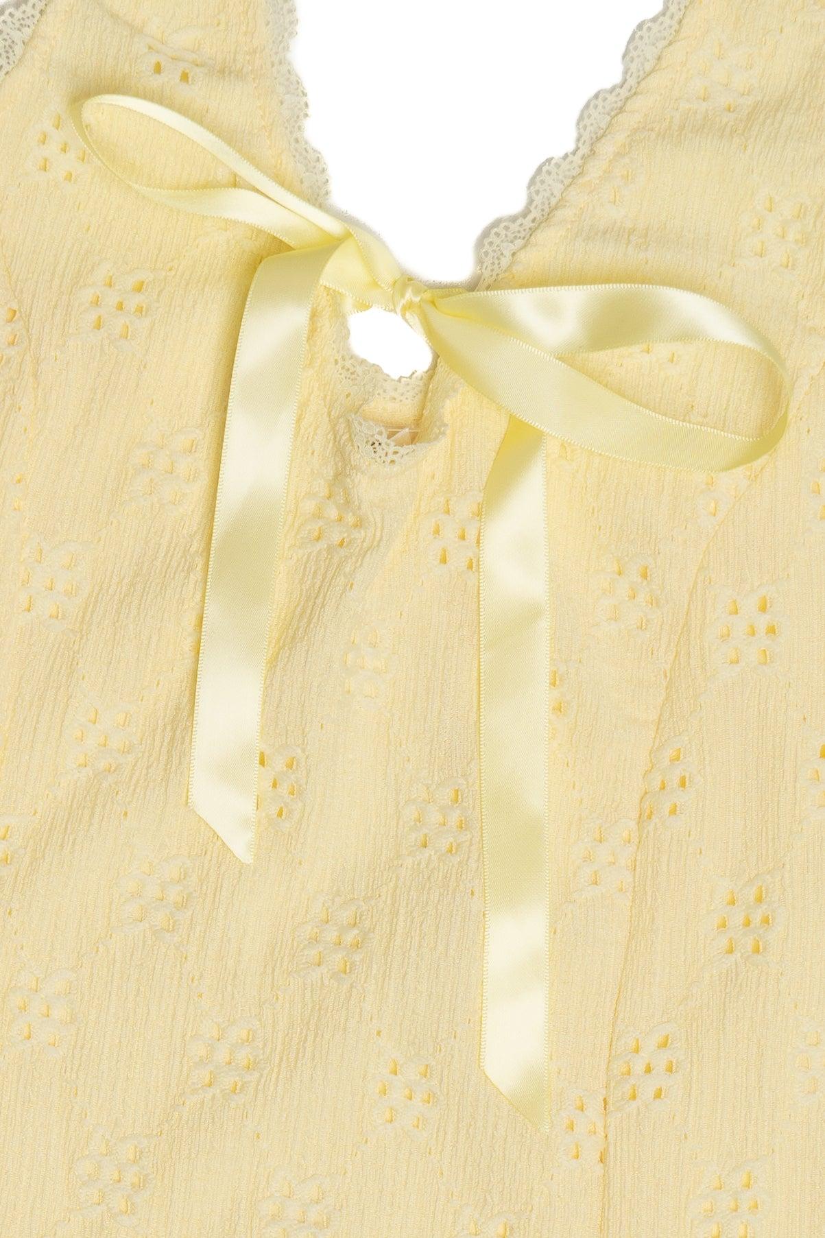 Satin Bow Halter Neck Mini Dress Product Image