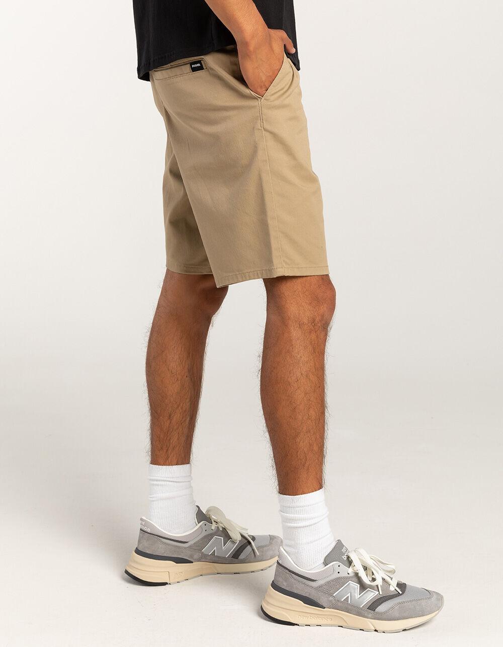 RSQ Mens Mid Length  9" Chino Shorts - DESERT Product Image