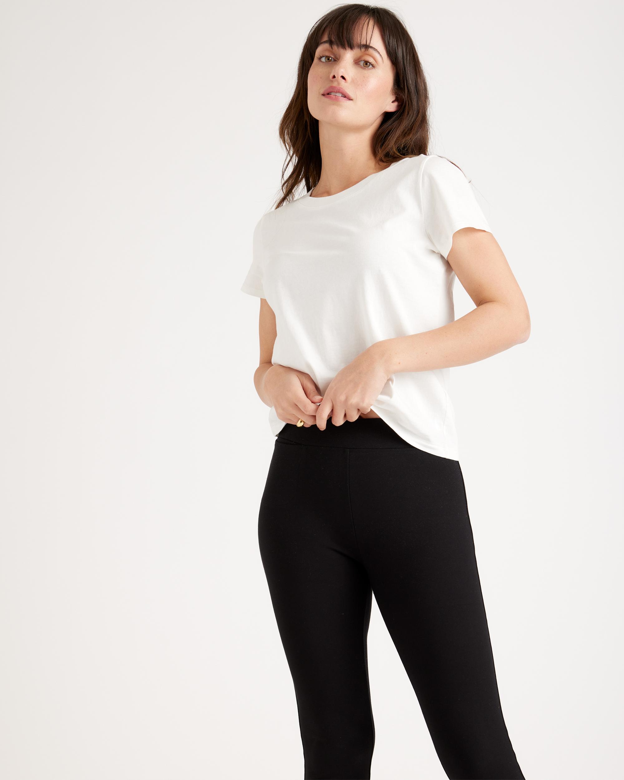 Quince | Women's Ultra-Stretch Ponte Skinny Pants Petite Rayon Product Image