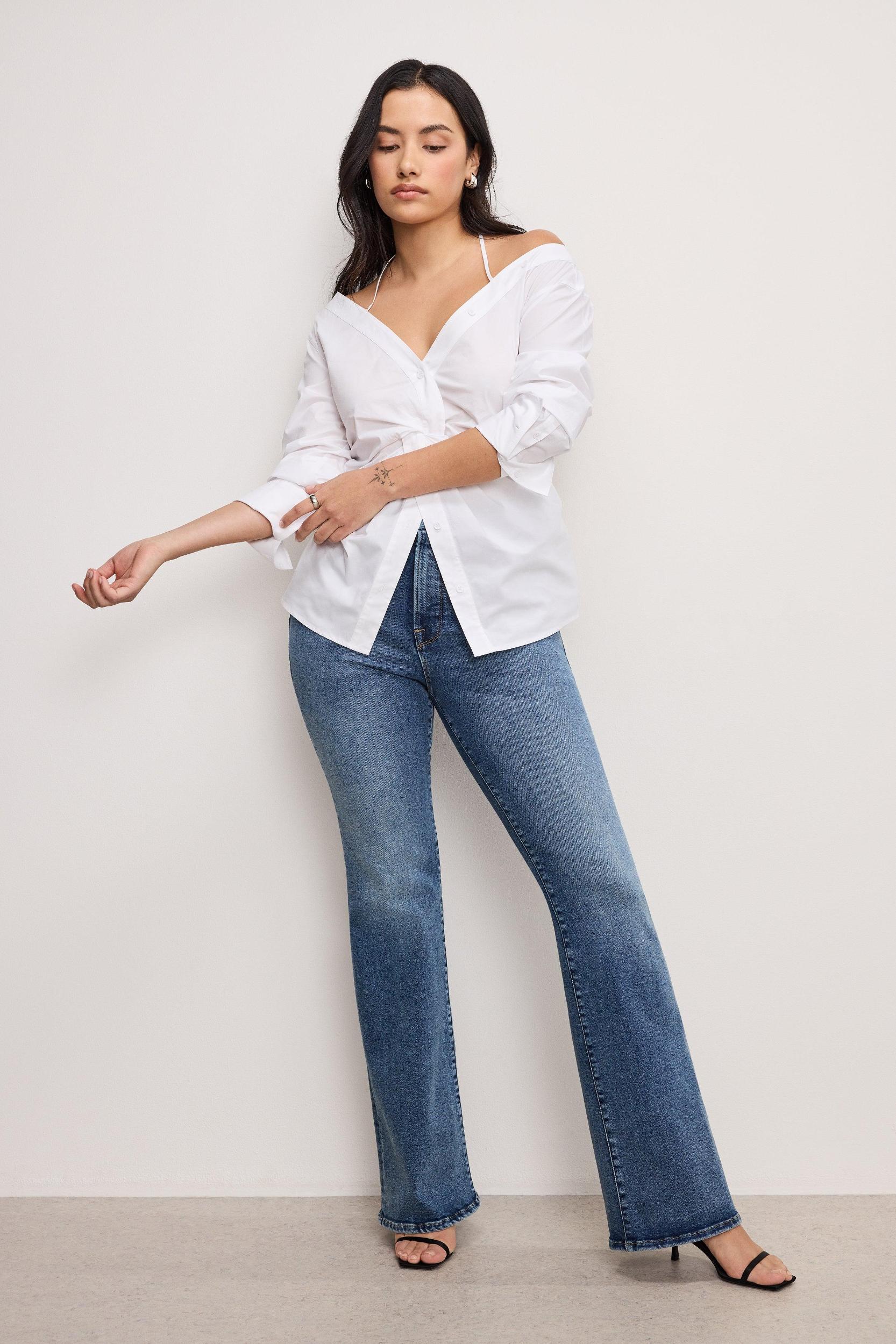 GOOD CLASSIC BOOTCUT COMPRESSION JEANS | INDIGO254 Product Image