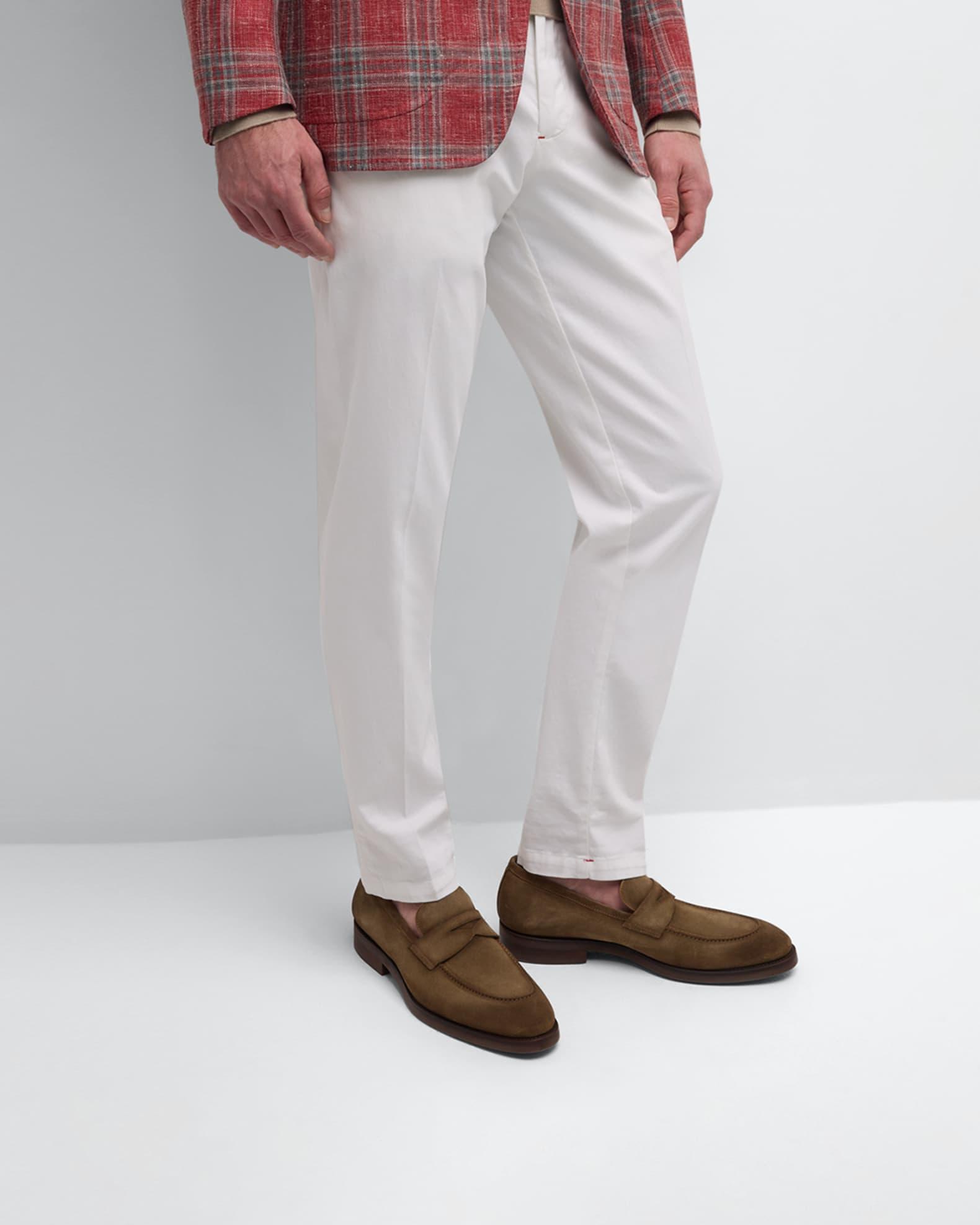 Men's Lucien Suede Penny Loafers Product Image