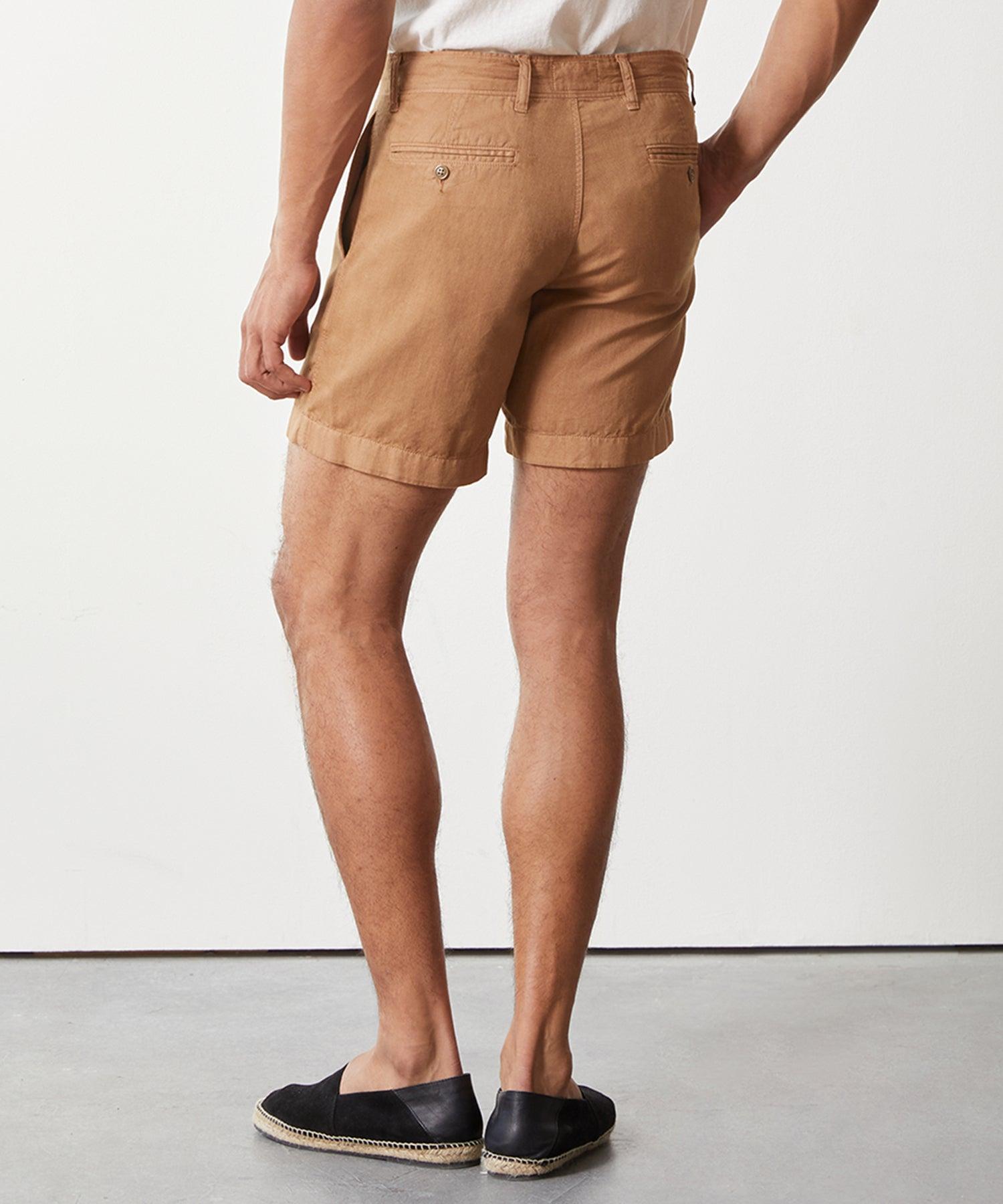 7" Cotton-Linen Hudson Short Product Image