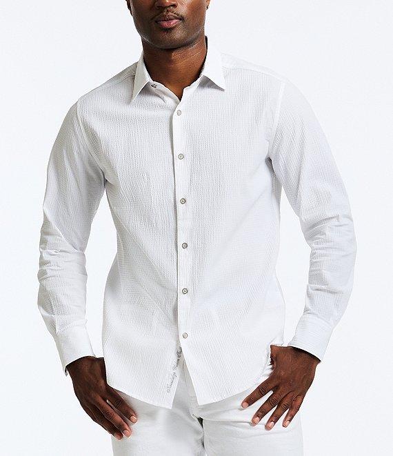 Robert Graham Thresher Seersucker Long Sleeve Woven Shirt Product Image