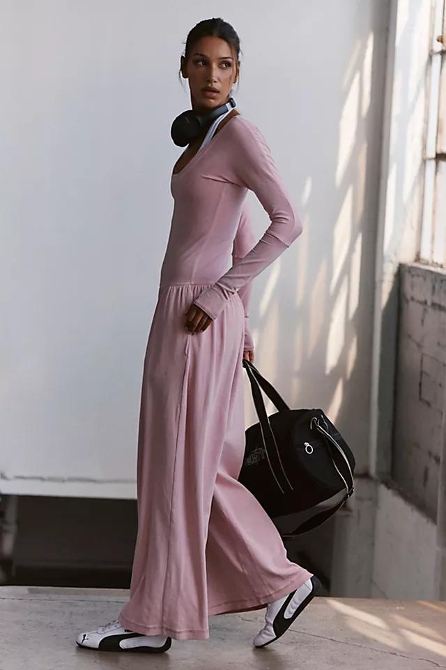 Hot Shot Wide Leg Onesie Product Image