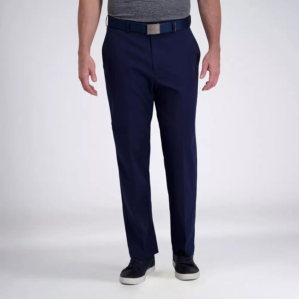 Men's Haggar® Cool Right® Performance Flex Classic-Fit Flat-Front Pants,  Product Image