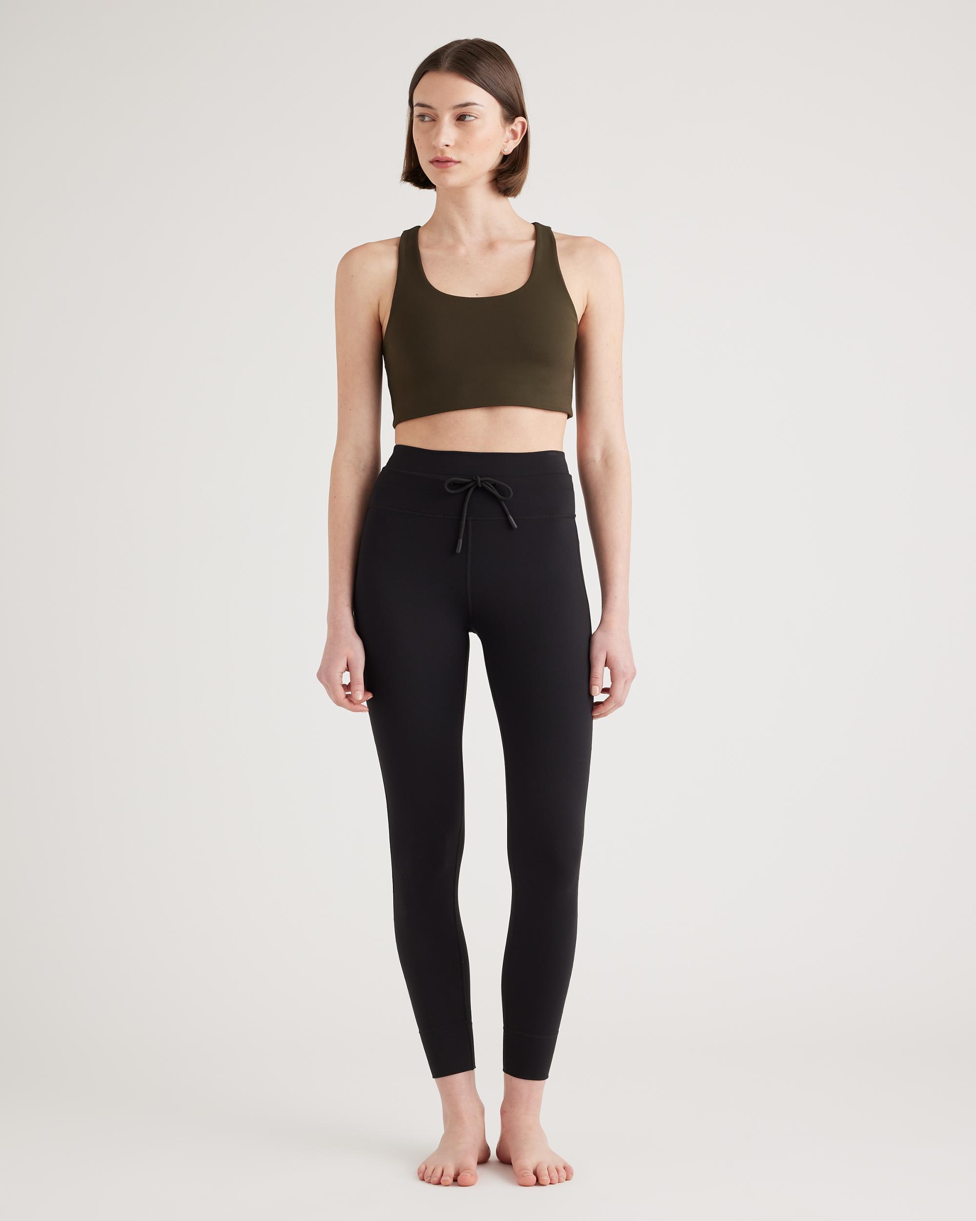 Quince | Women's Ultra-Form Scoop Neck Longline Bra Size XL, Nylon/Spandex Product Image