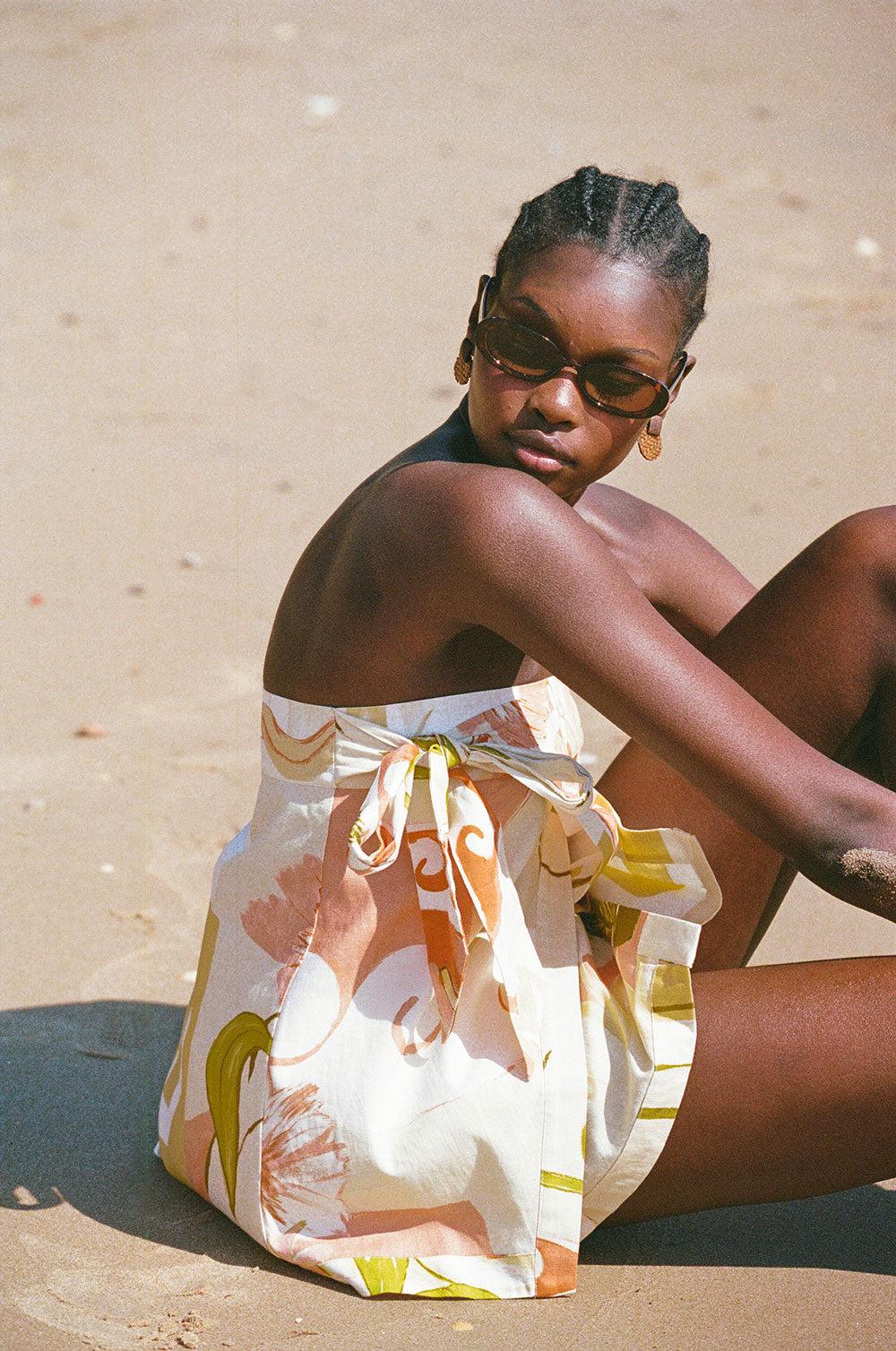 Elexus Top - Thalassa Rust Product Image