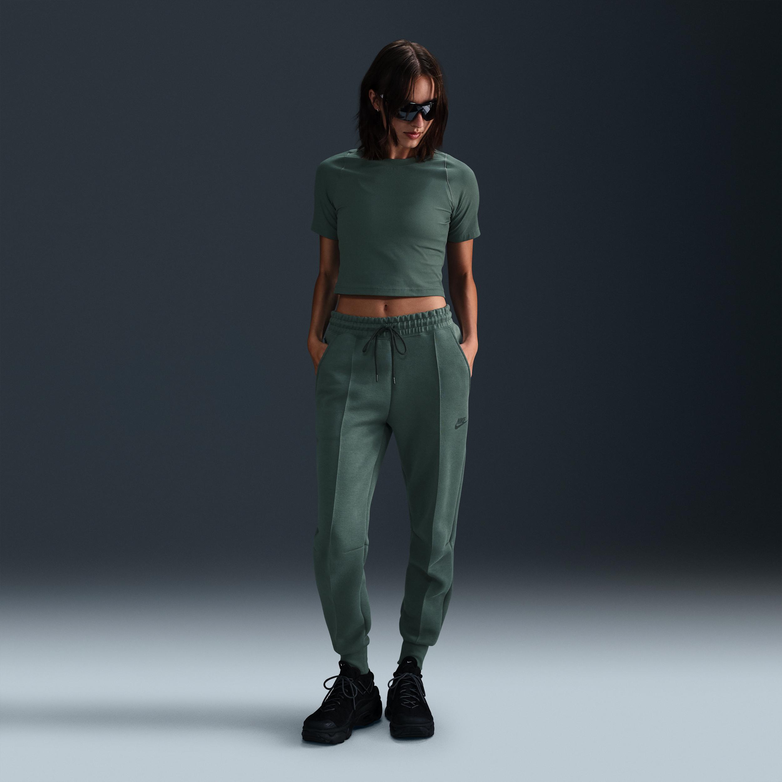Women's Nike Sportswear Tech Fleece Mid-Rise Jogger Pants Product Image