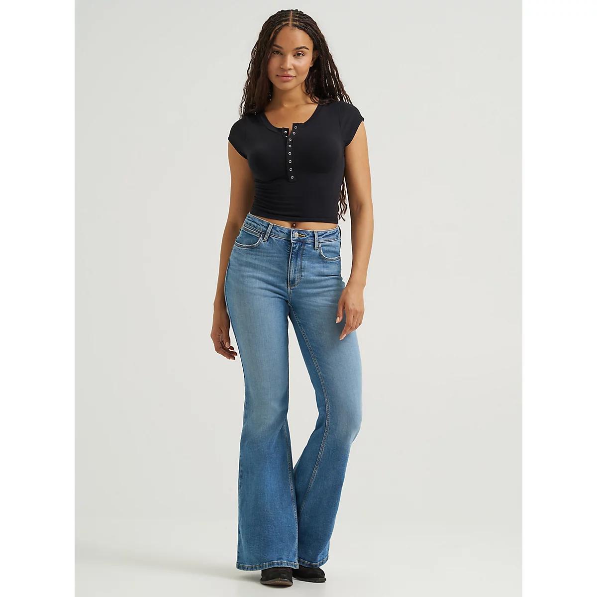 Women's Flare Jean in In Trance Product Image