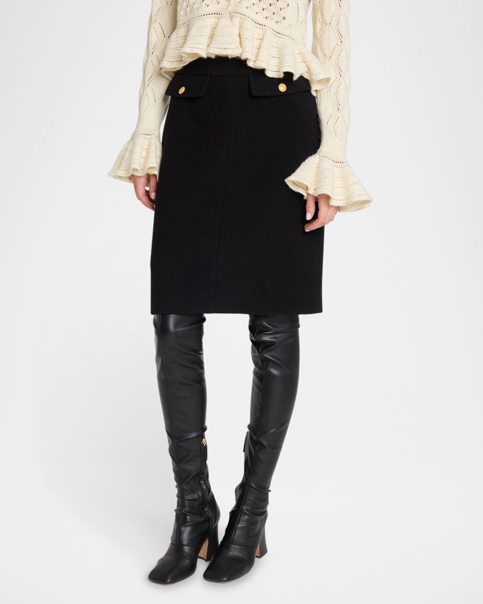 Tweed Pencil Skirt Product Image