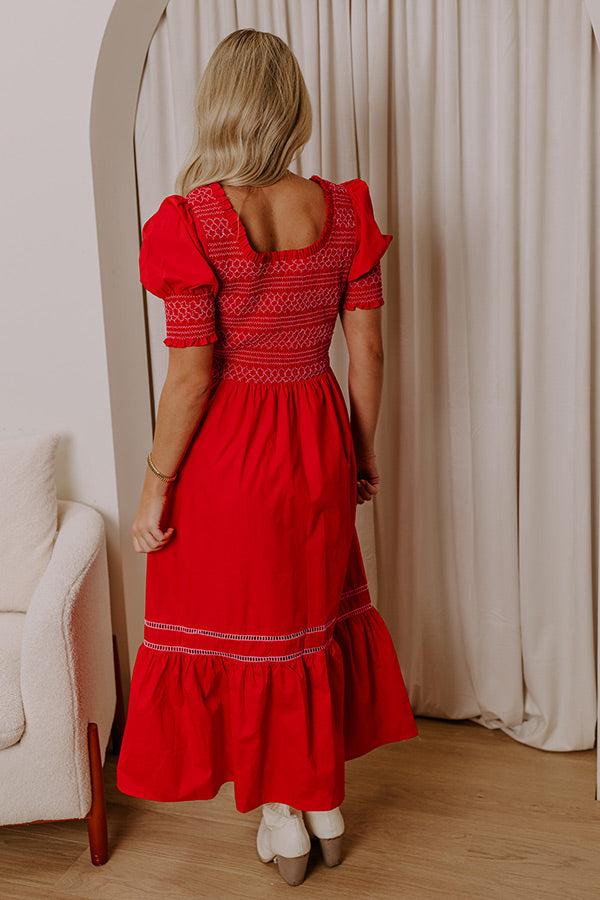Margarita Mood Smocked Midi Product Image