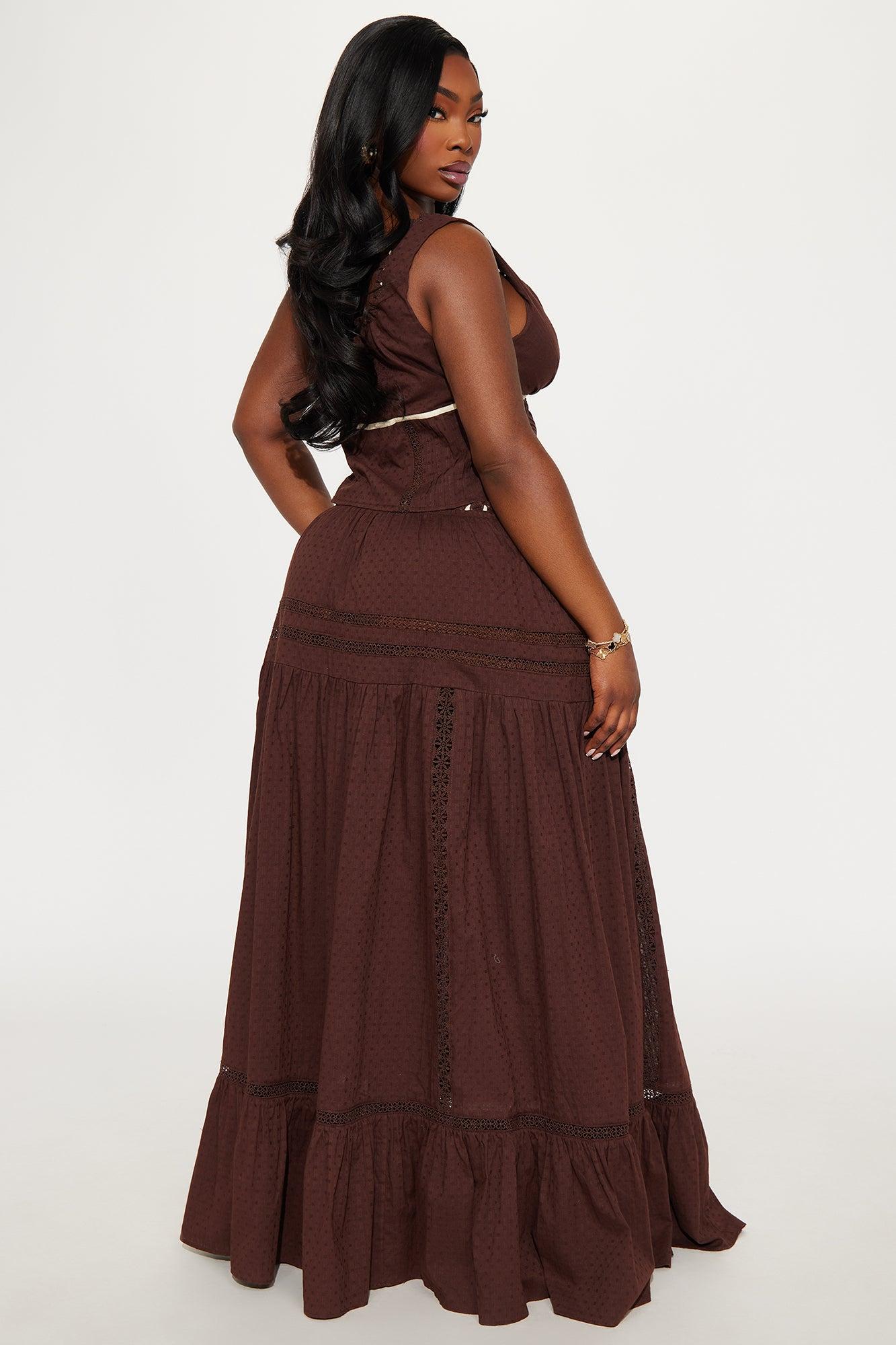 Sunny Skirt Set - Chocolate Product Image