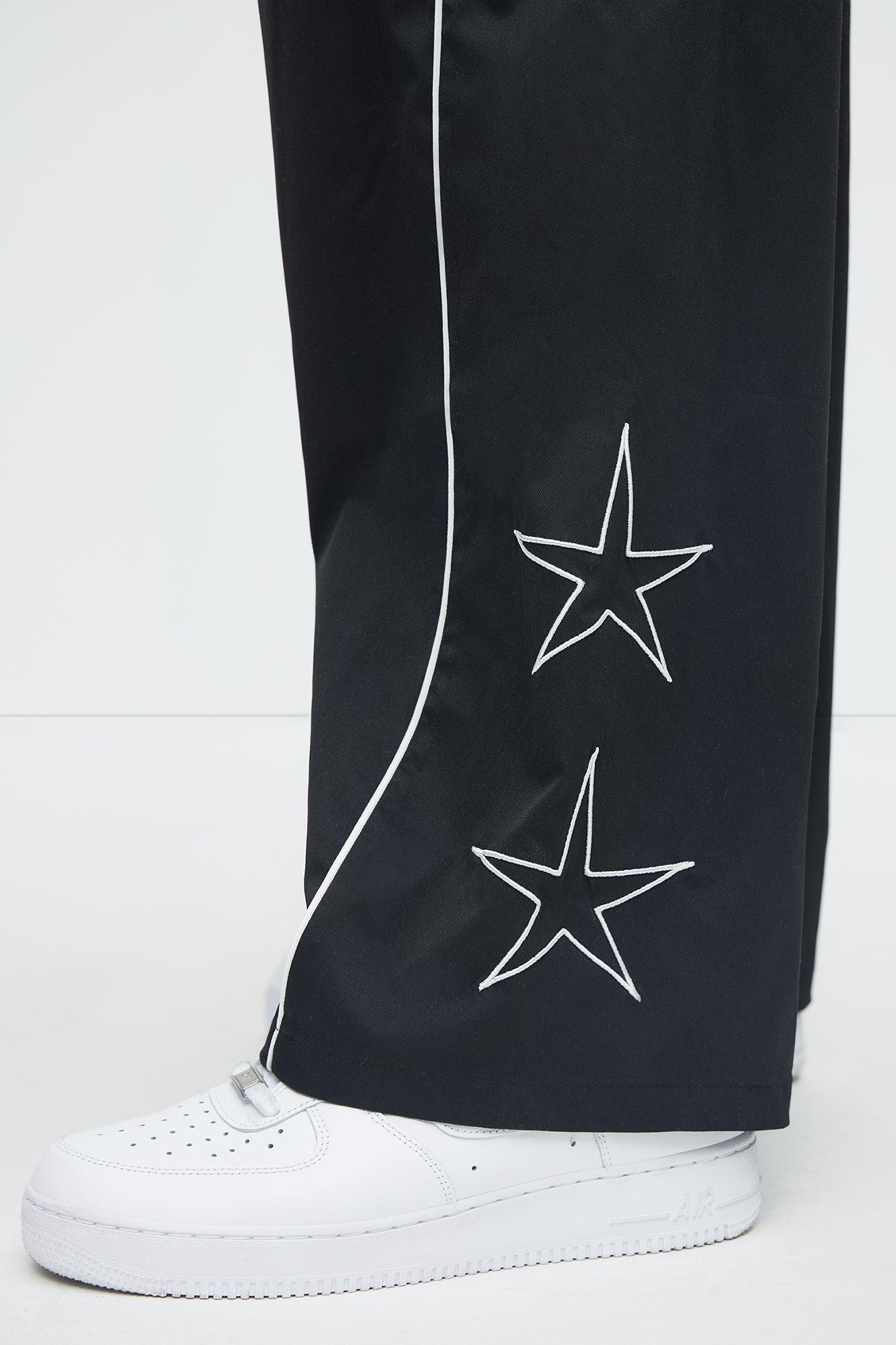 Star Boi Baggy Pants - Black Product Image