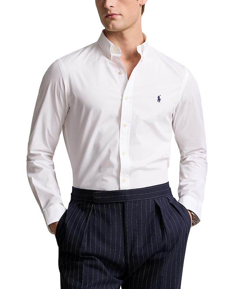 POLO RALPH LAUREN Long Sleeve Sport Shirt Clothing In White Product Image