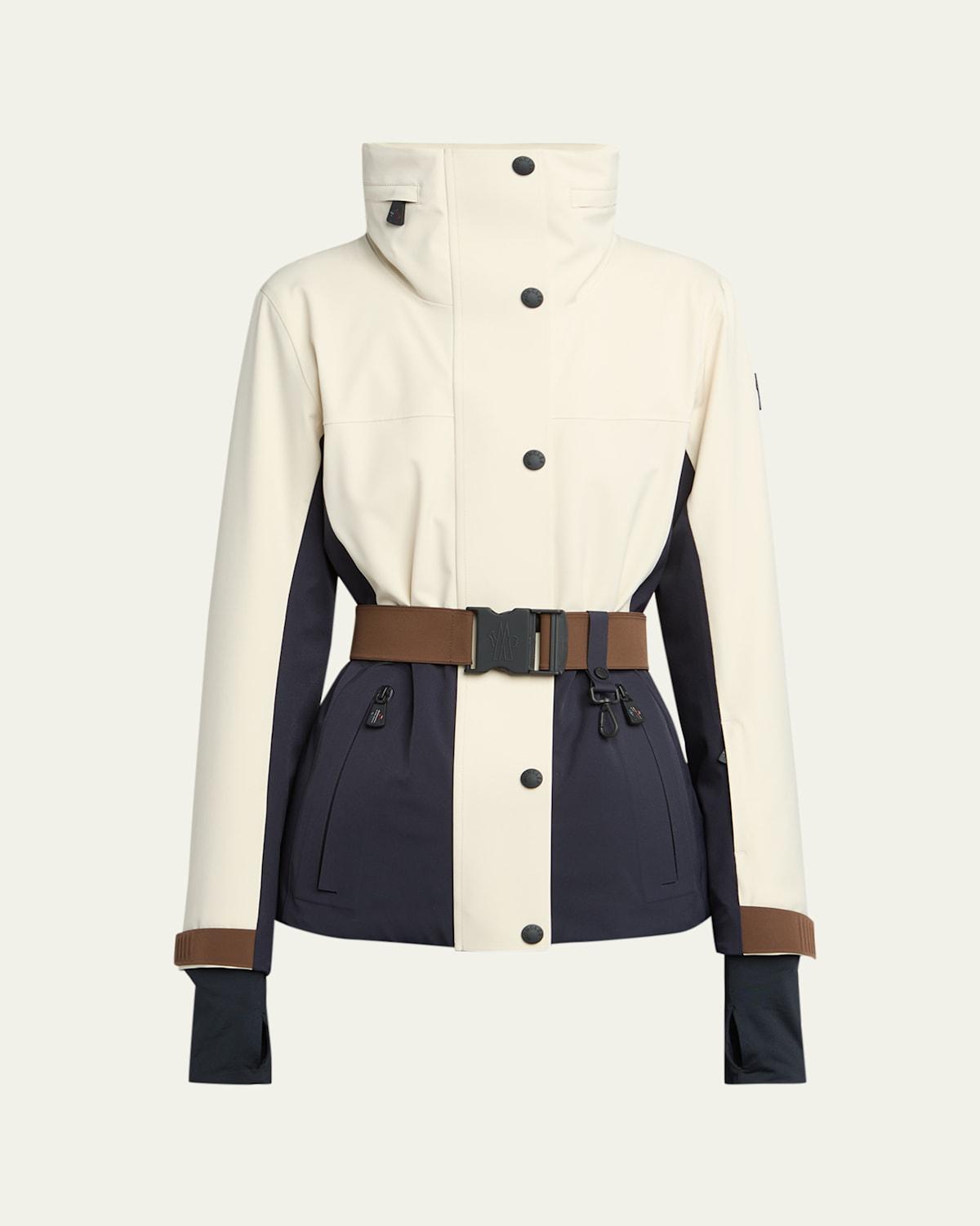 MONCLER Hainets Hooded Padded Ski Jacket In Multi Product Image