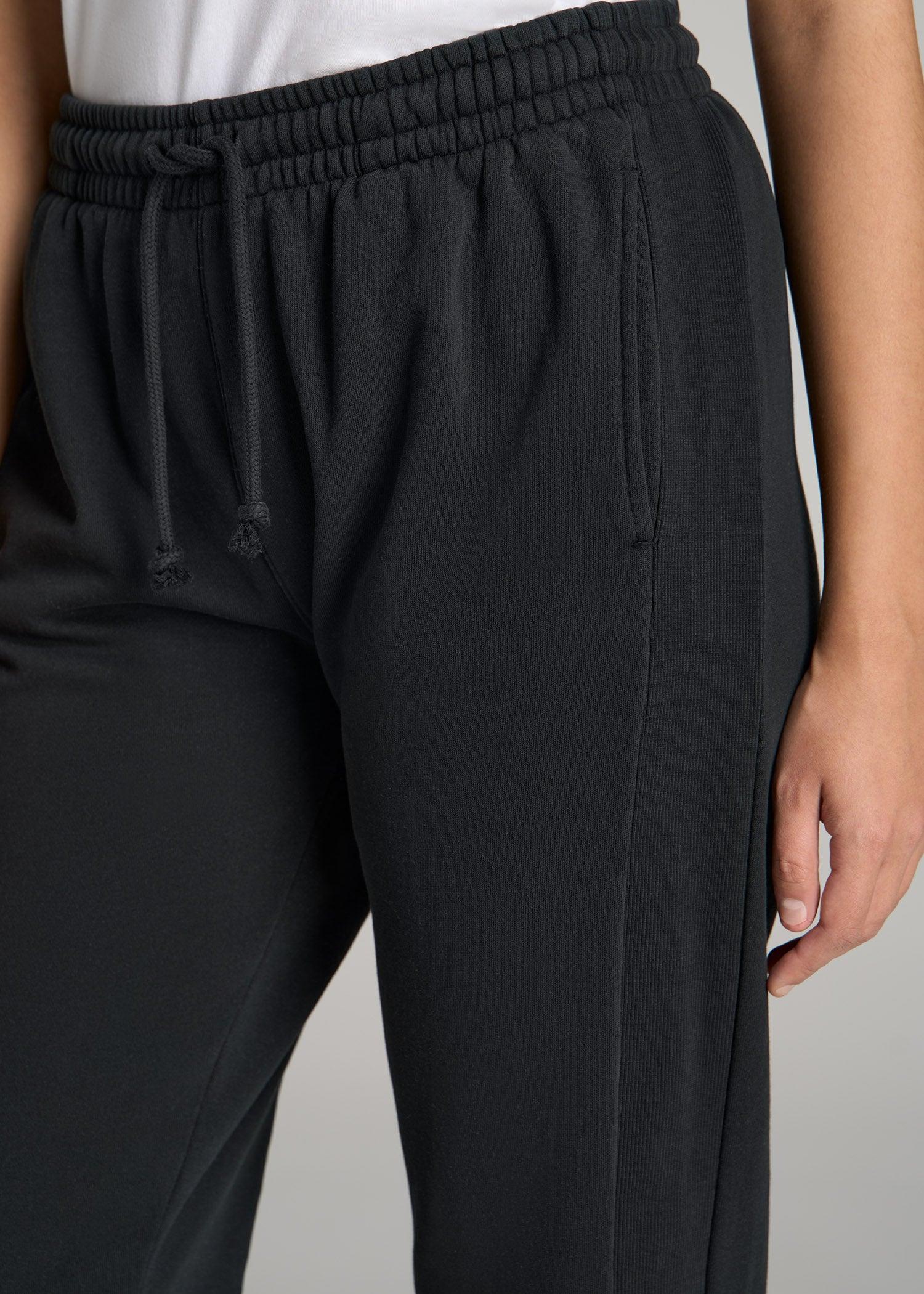 Wearever Fleece Regular Fit Sweatpants for Tall Women in Vintage Black Female Product Image
