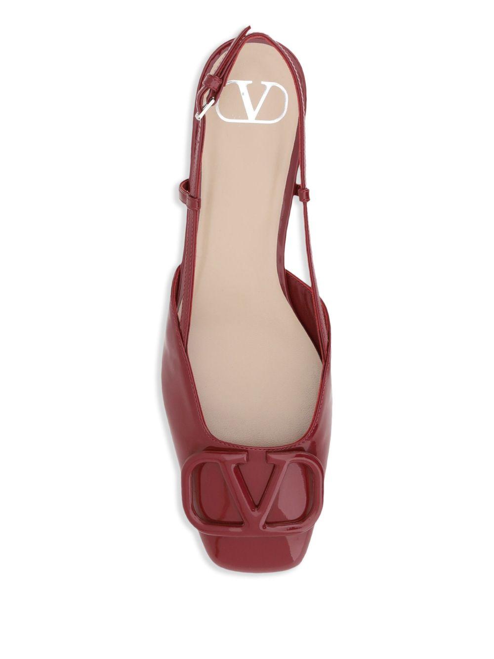 VLogo slingback pumps Product Image
