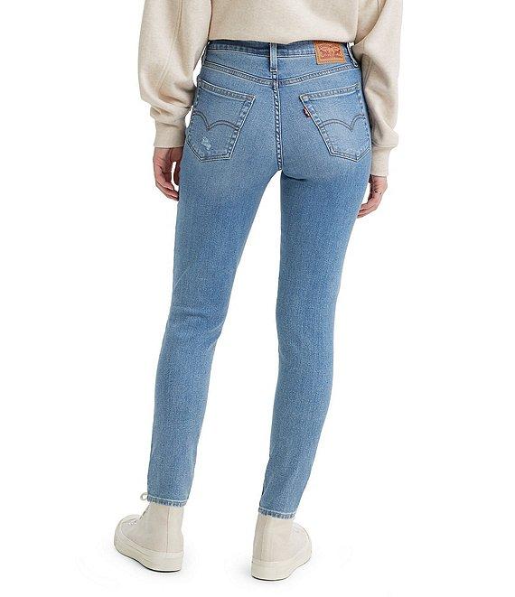 Levi's® 721 High Rise Destructed Skinny Jeans Product Image