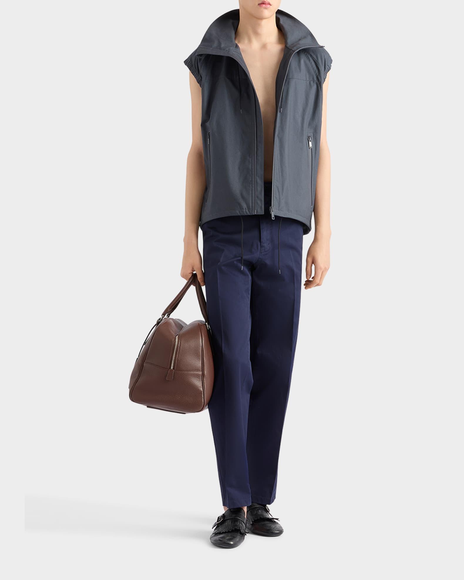 Men's Light Cotton Chino Pants Product Image