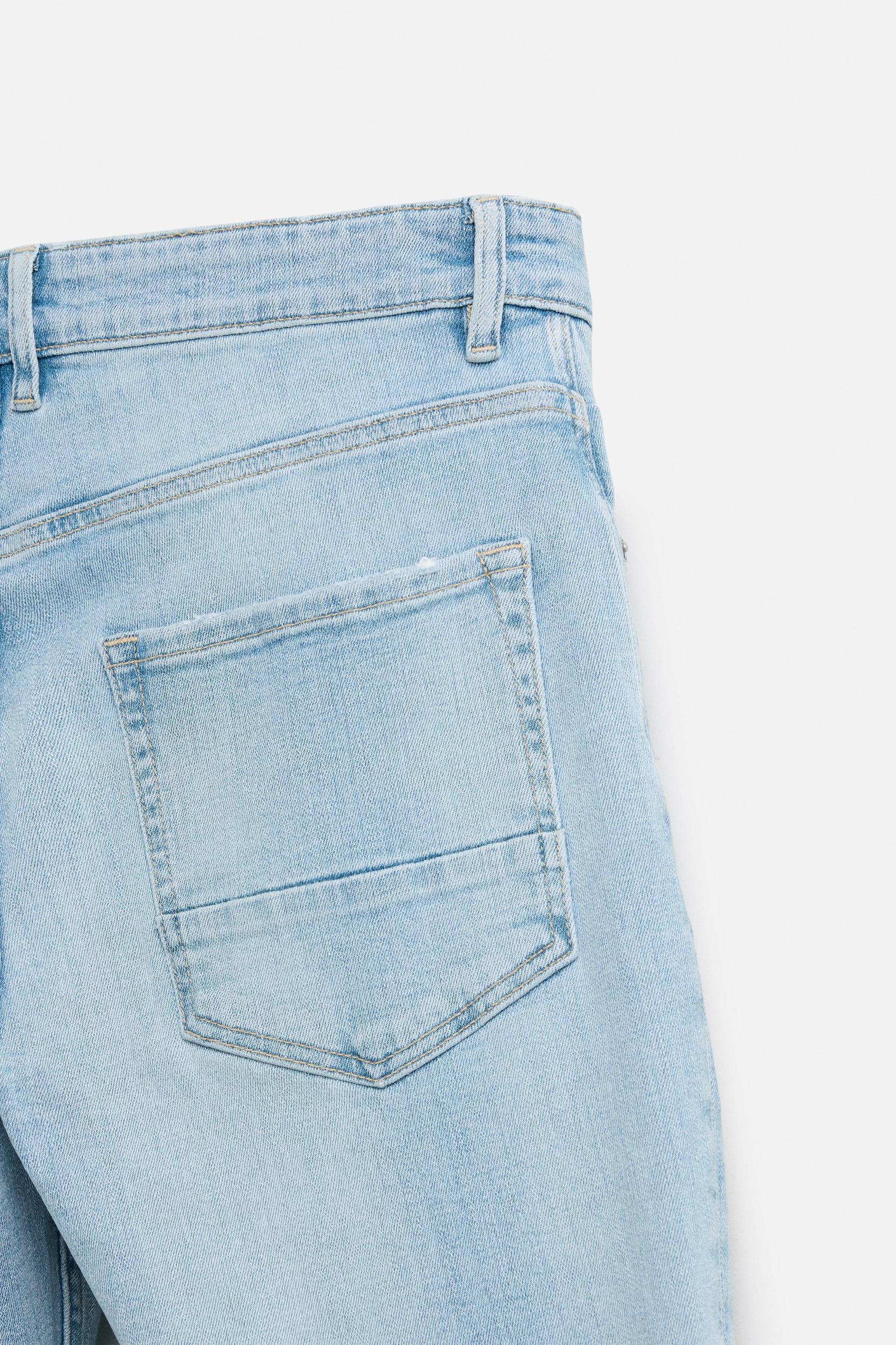 SKINNY FIT CROPPED JEANS Product Image