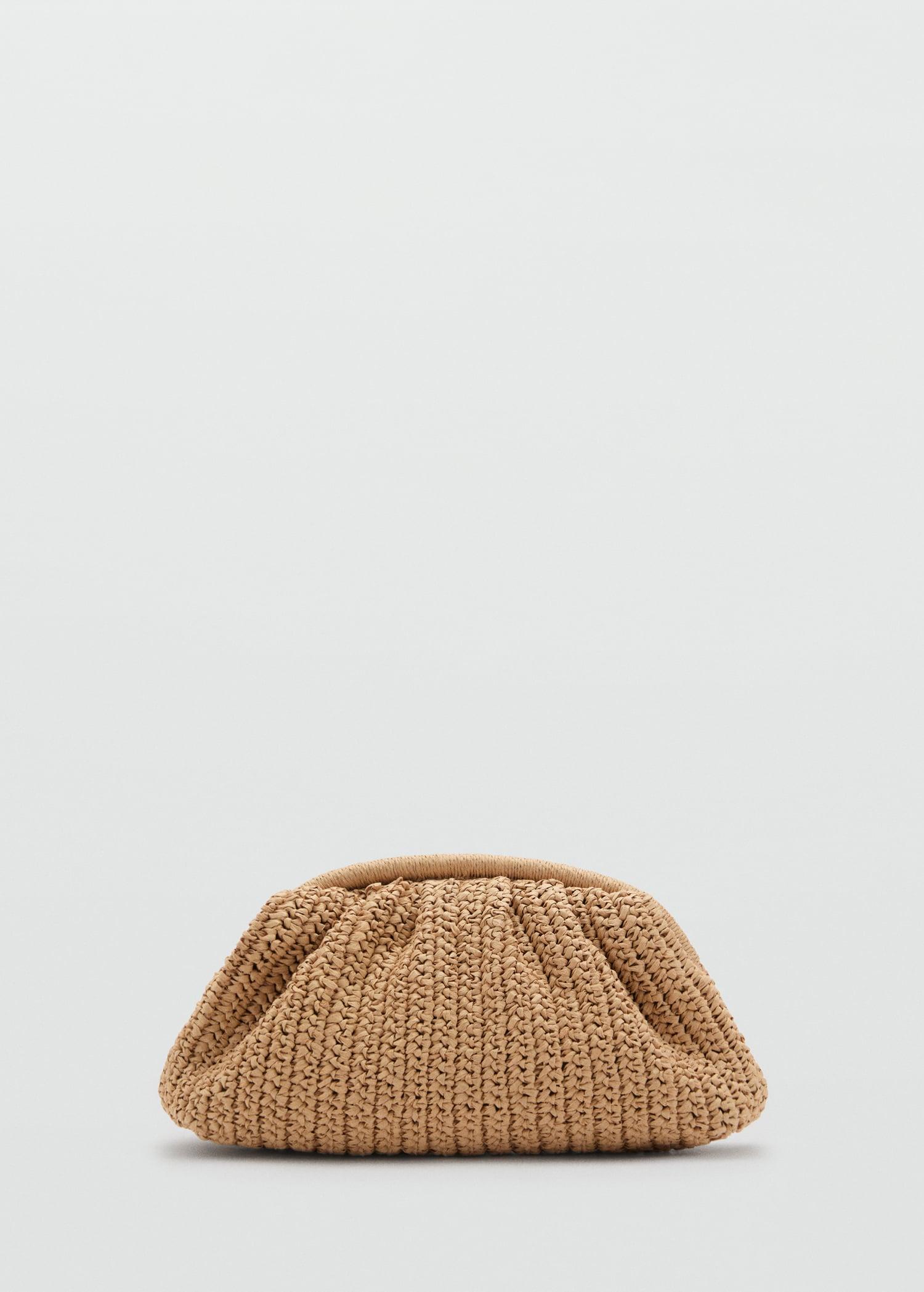 Natural fibre handbag - Women | MANGO USA Product Image