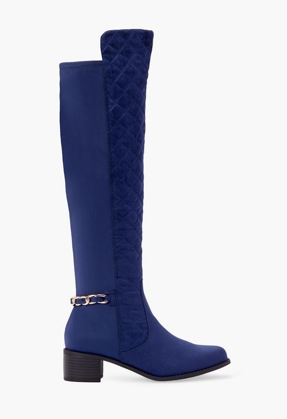 JustFab Margaux Platform Loafer Pump Womens Black/ White Size 8.5 Product Image