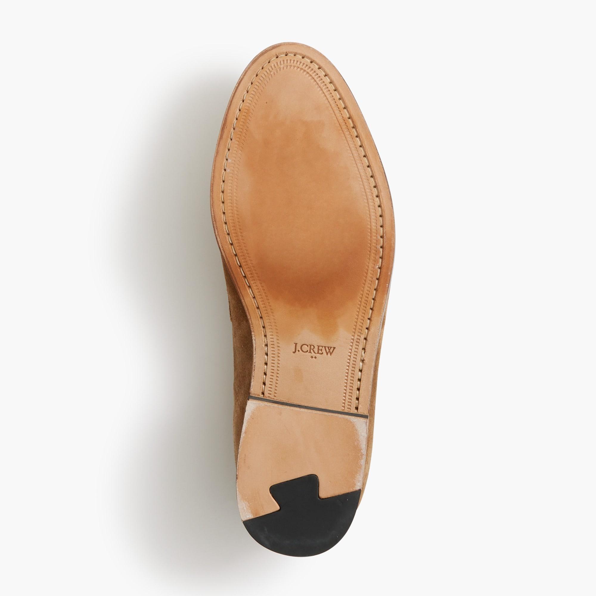 Suede dress loafers Product Image