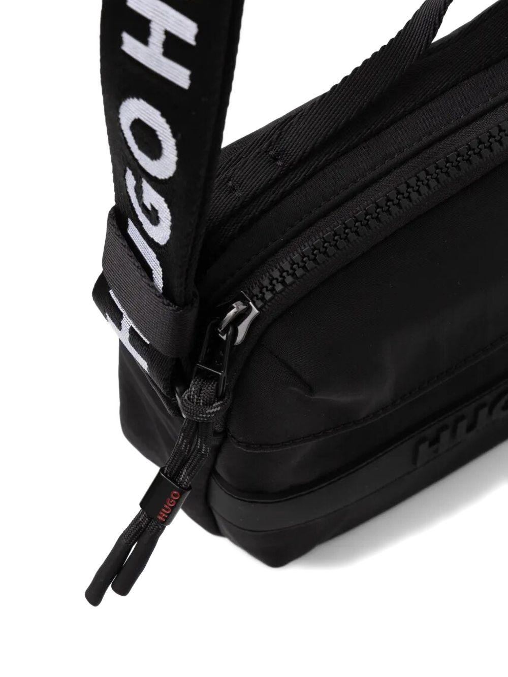 logo-embossed messenger bag Product Image