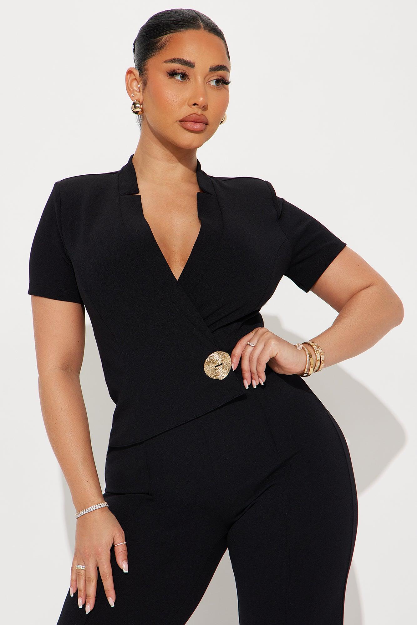 Always Working Jumpsuit - Black Product Image