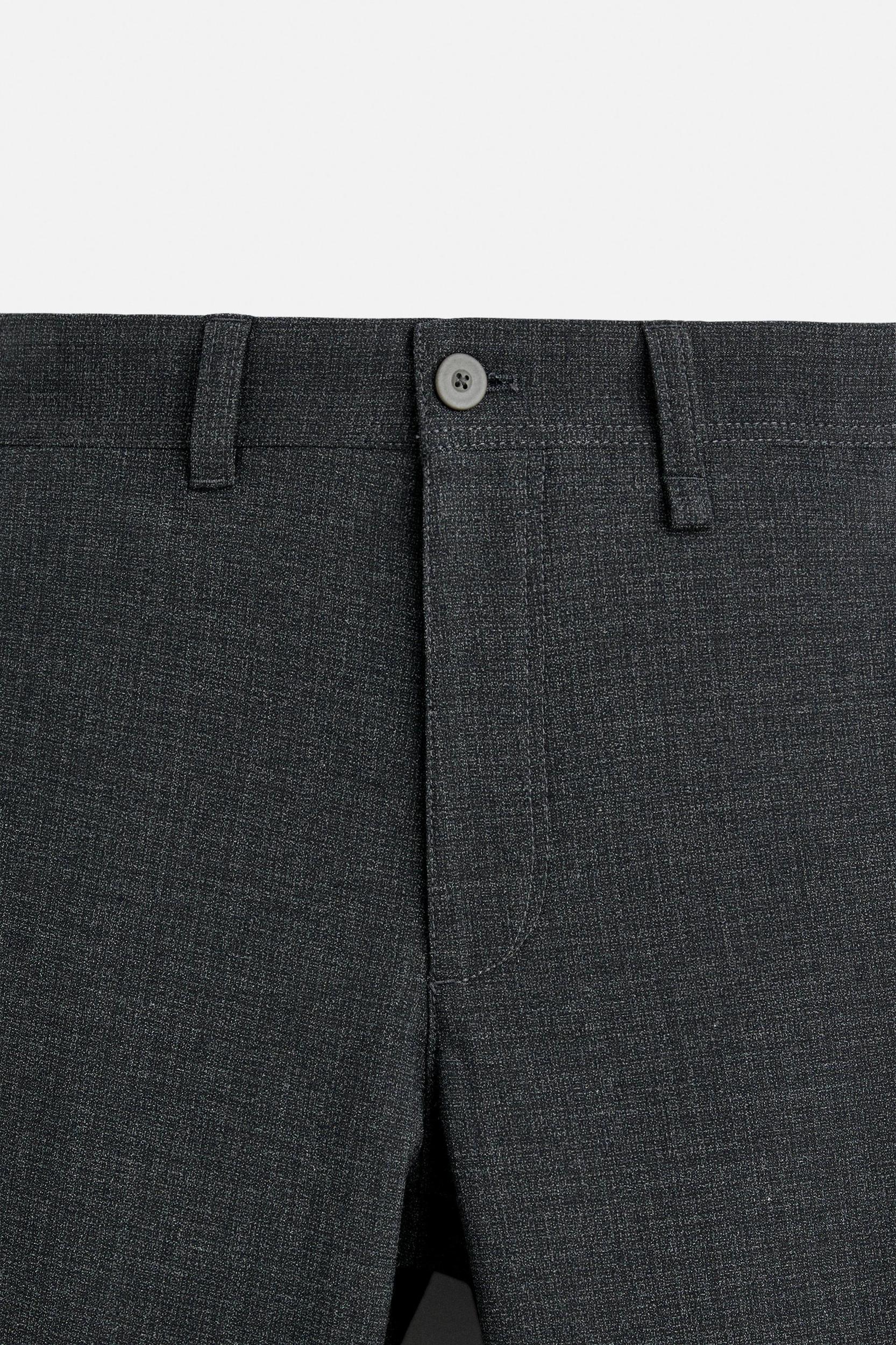 TEXTURED STRETCH PANTS Product Image