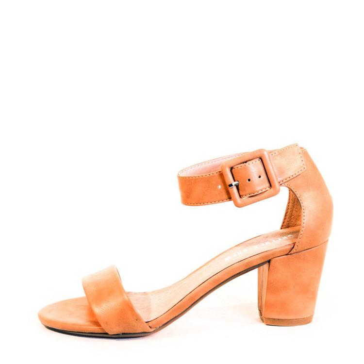 Elyse Faux Leather Sandal Heels Product Image