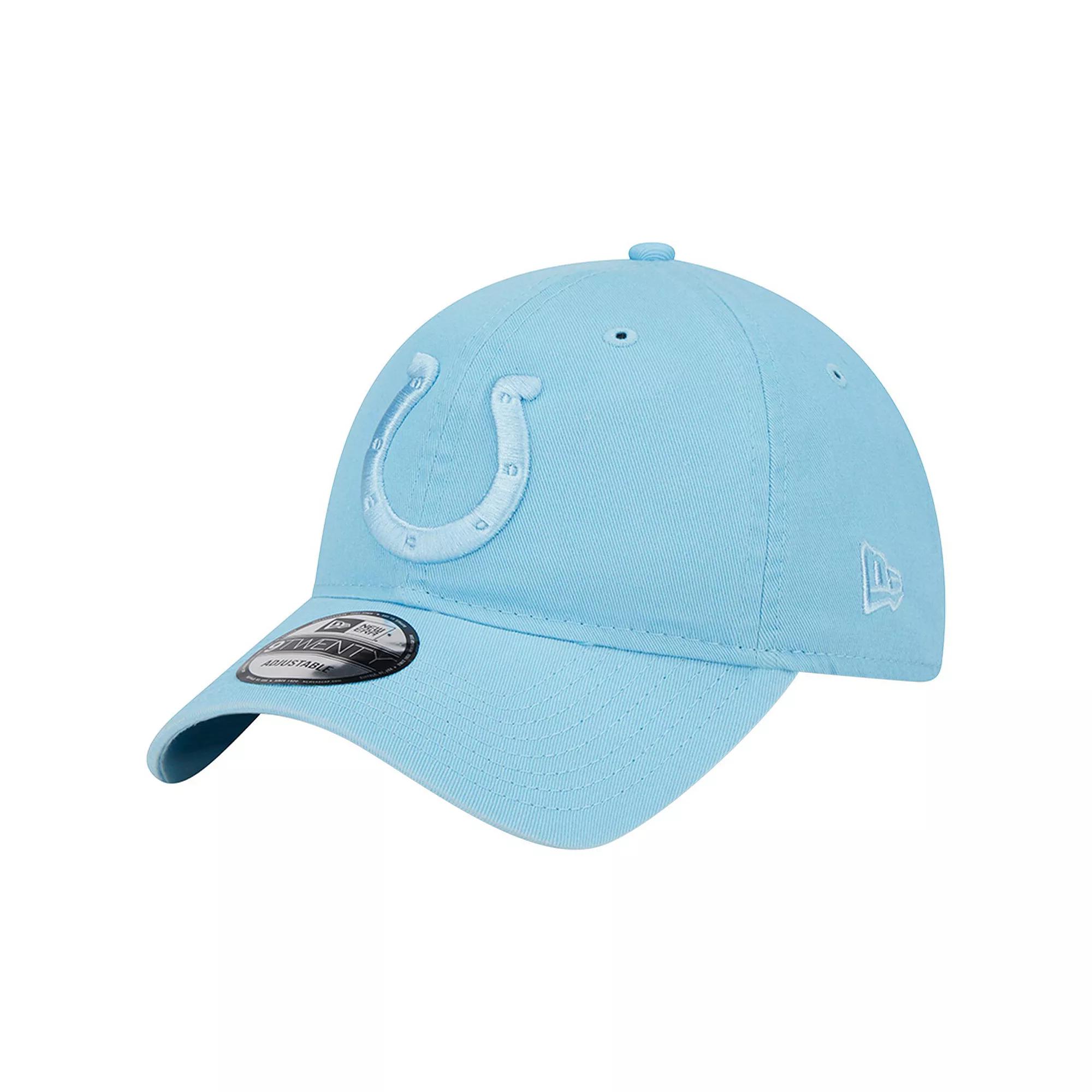 Men's New Era  Light Blue Indianapolis Colts Core Classic 2.0 Brights 9TWENTY Adjustable Hat Product Image